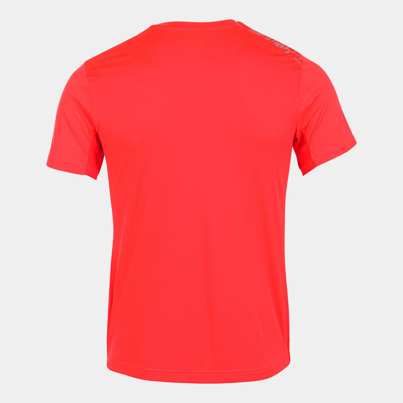 Maillot manches courtes Homme Joma Elite viii corail fluo