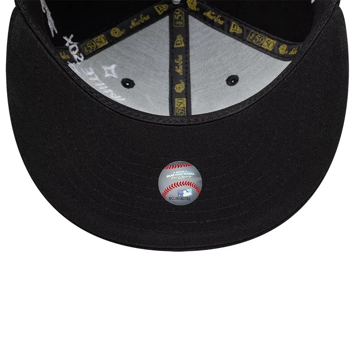 New Era 59FIFTY Cap MLB Chicago White Sox Scribble schwarz 7/7
