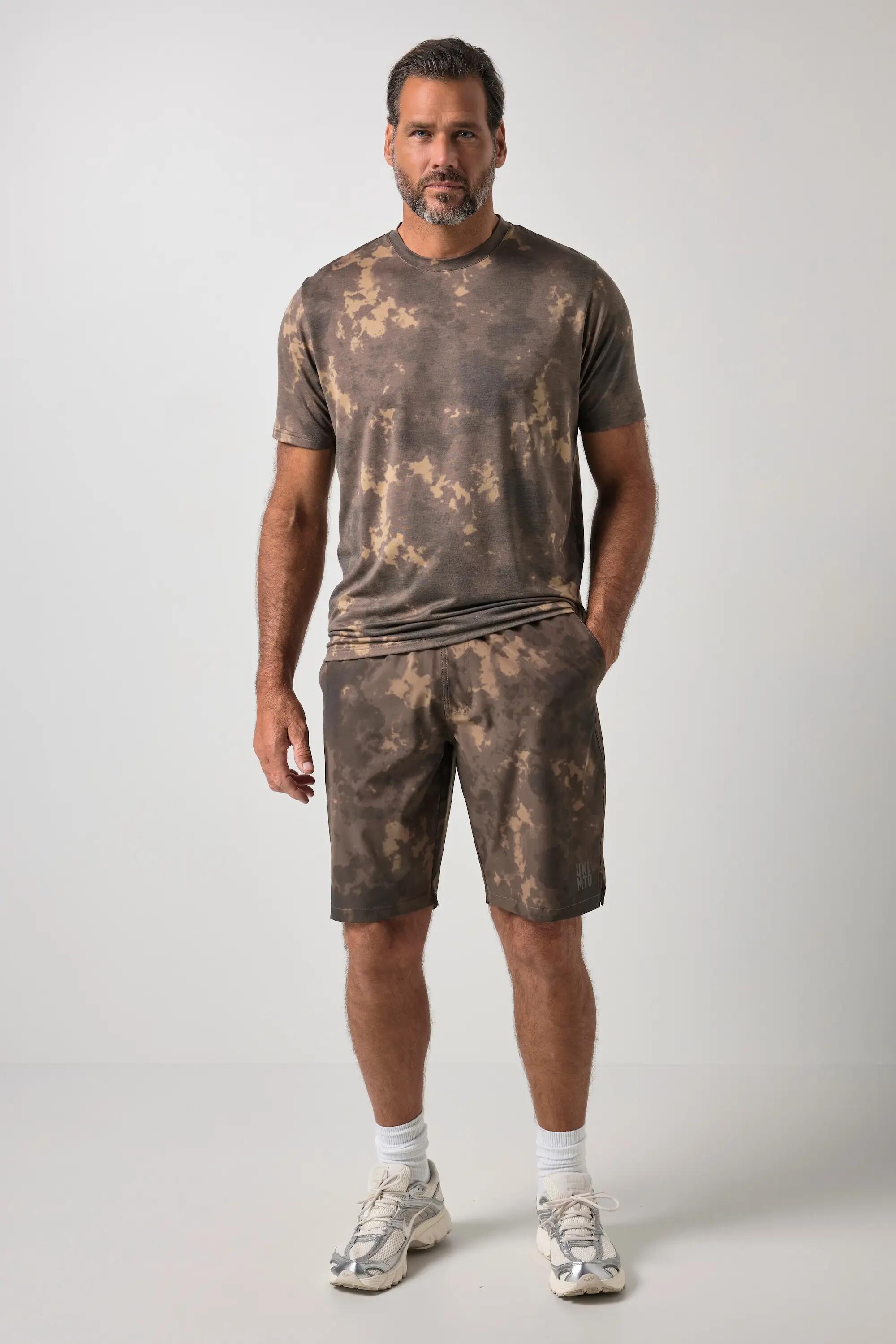 Heren T-shirt fitness camouflageprint QuickDry tot 7XL 2/6
