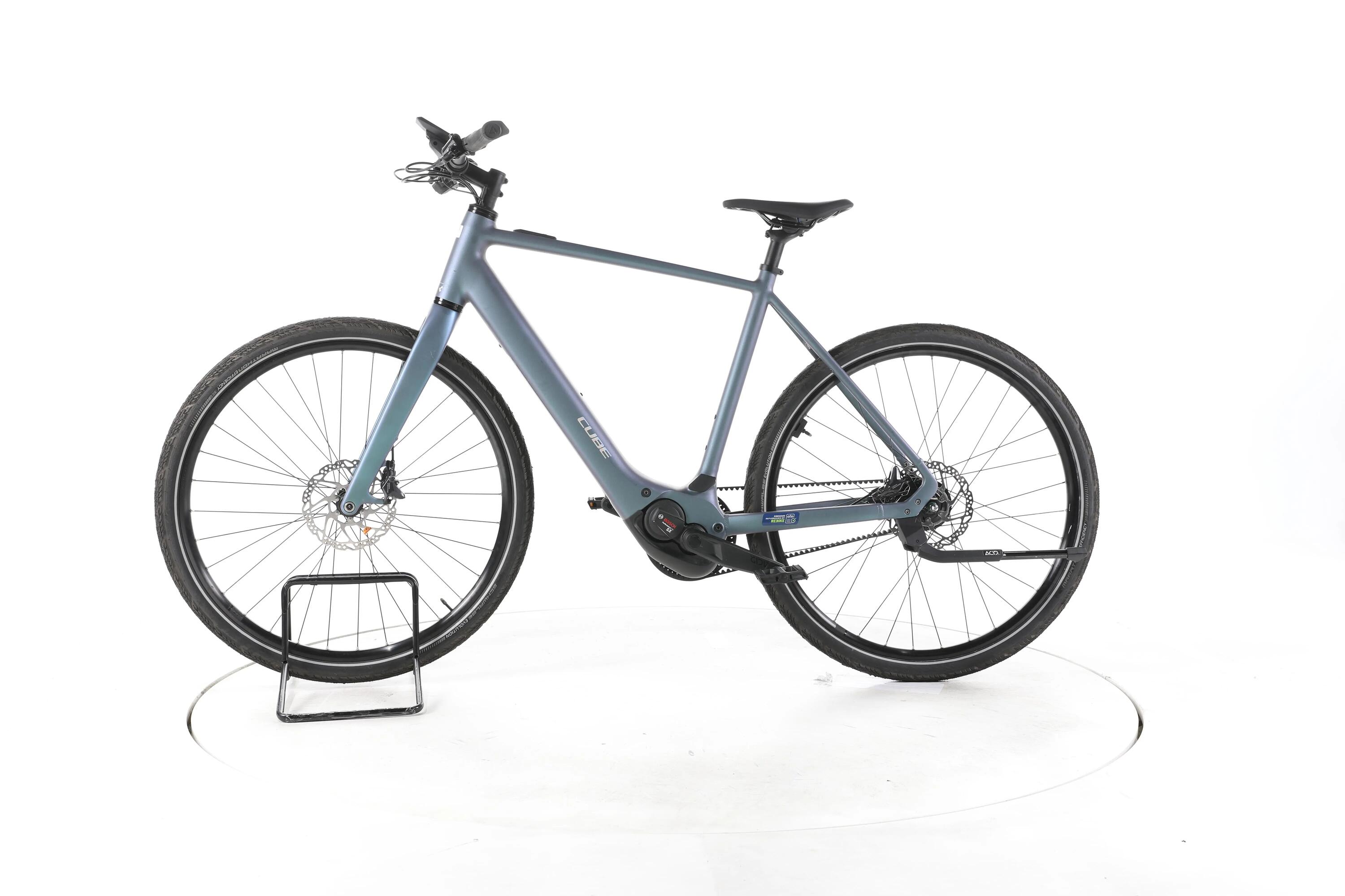Segunda vida - Cube Editor Hybrid SLT 400X City E-Bike  - Em muito bom estado. 6/7