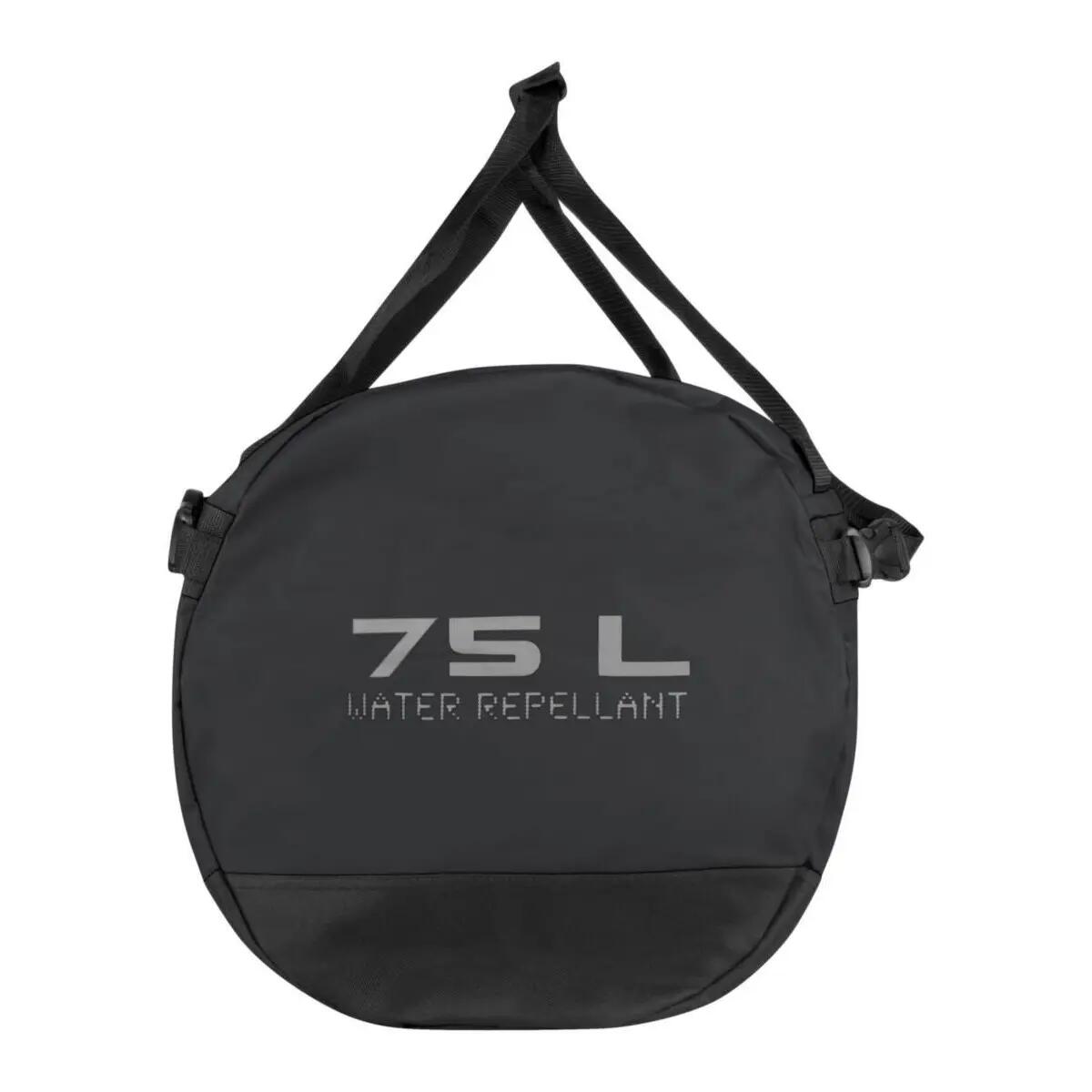 Bolsa de Deporte Diseño 2 en 1 75L Negro Talla Única 3/4