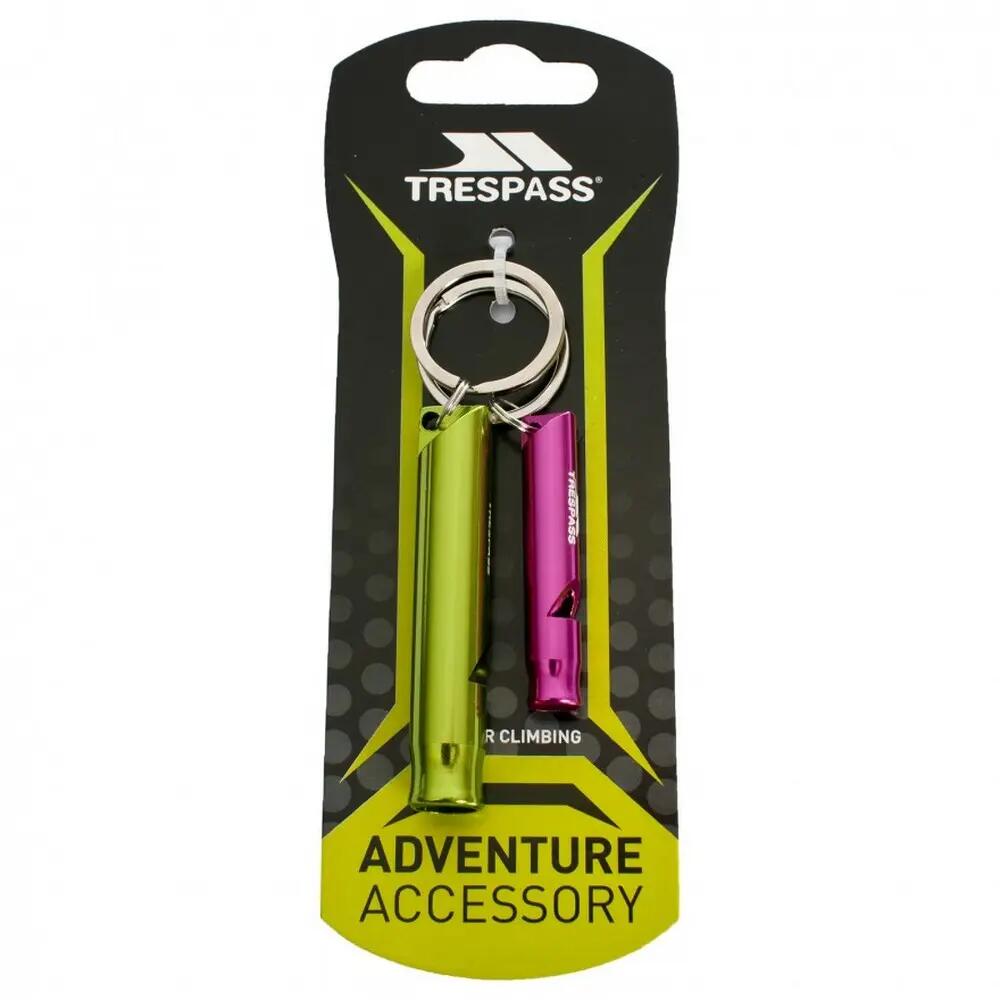 Blow X Whistle Keyring Set (Pink/Green) 2/3