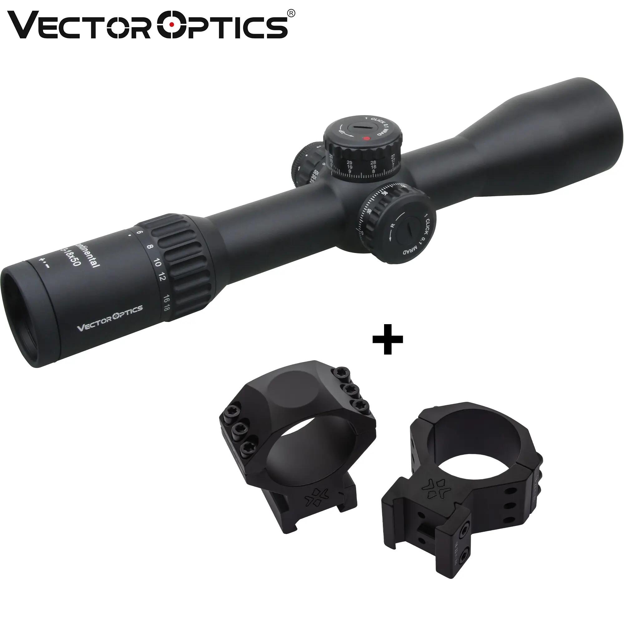Mira Vector Optics Continental x6 3-18x50 34mm IR ZS FFP VCT-34 2/7