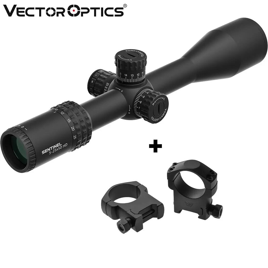 Mira Vector Optics Sentinel 5-25x50 HD FFP 30mm IR ZS VSE-5 MOA 3/7