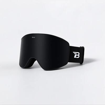 Unisex wintersport skibril blaze obsidian dust zwart cilindrisch