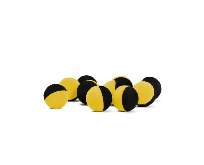 THE END ZIG RIG nero-giallo / 10pz | 12mm 3/3