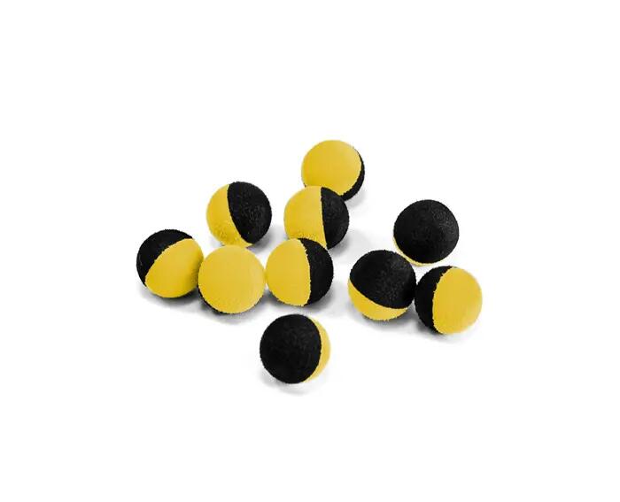 THE END ZIG RIG nero-giallo / 10pz | 12mm 2/3
