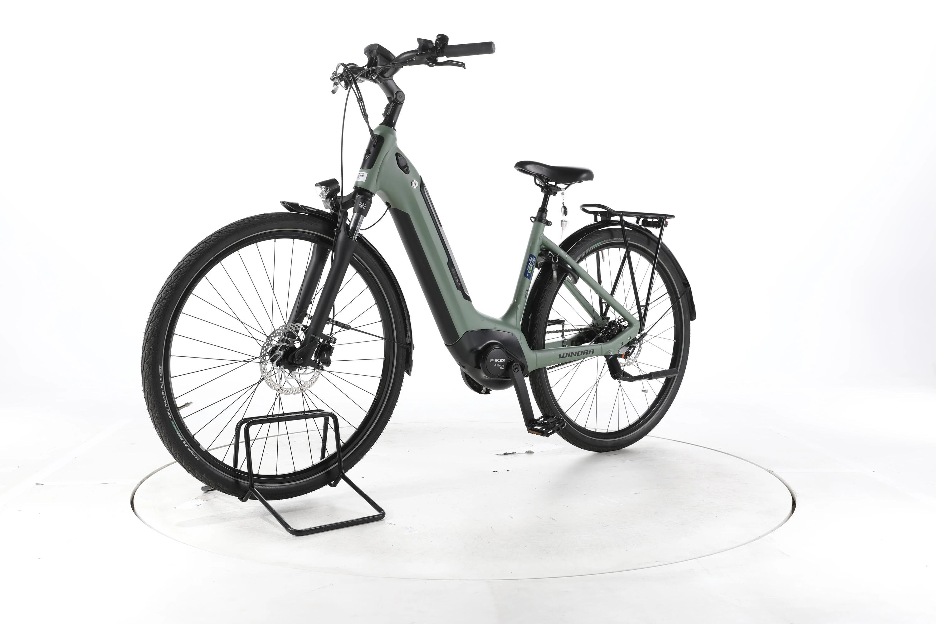Segunda vida - Winora Tria N8 City E-Bike Degrau baixo - Em muito bom estado. 5/7
