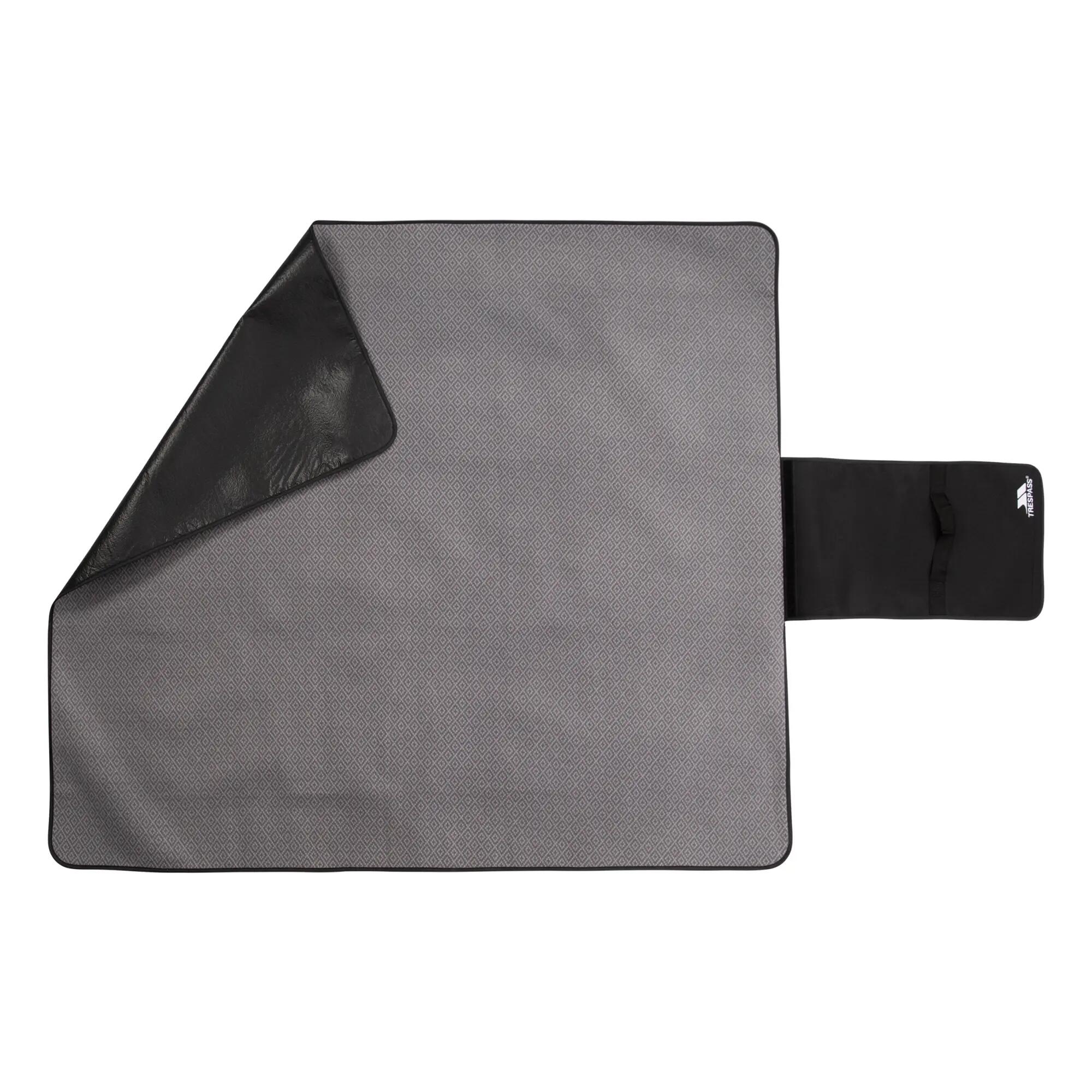 Impermeabile A Quadri Coperta Trespass Throw Grigio Scuro 2/5