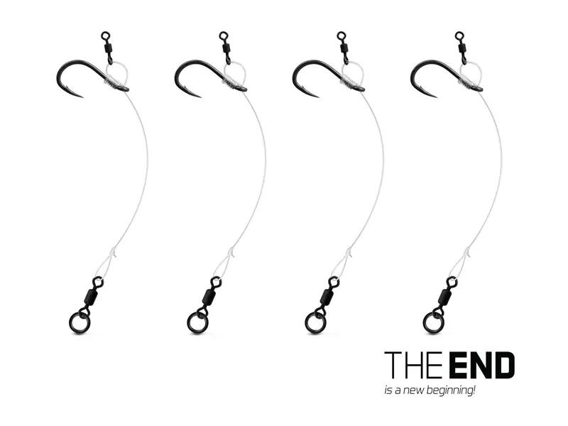 Terminale THE END CHOD Rig 4pz | 8cm / 0.45mm/#6 2/2