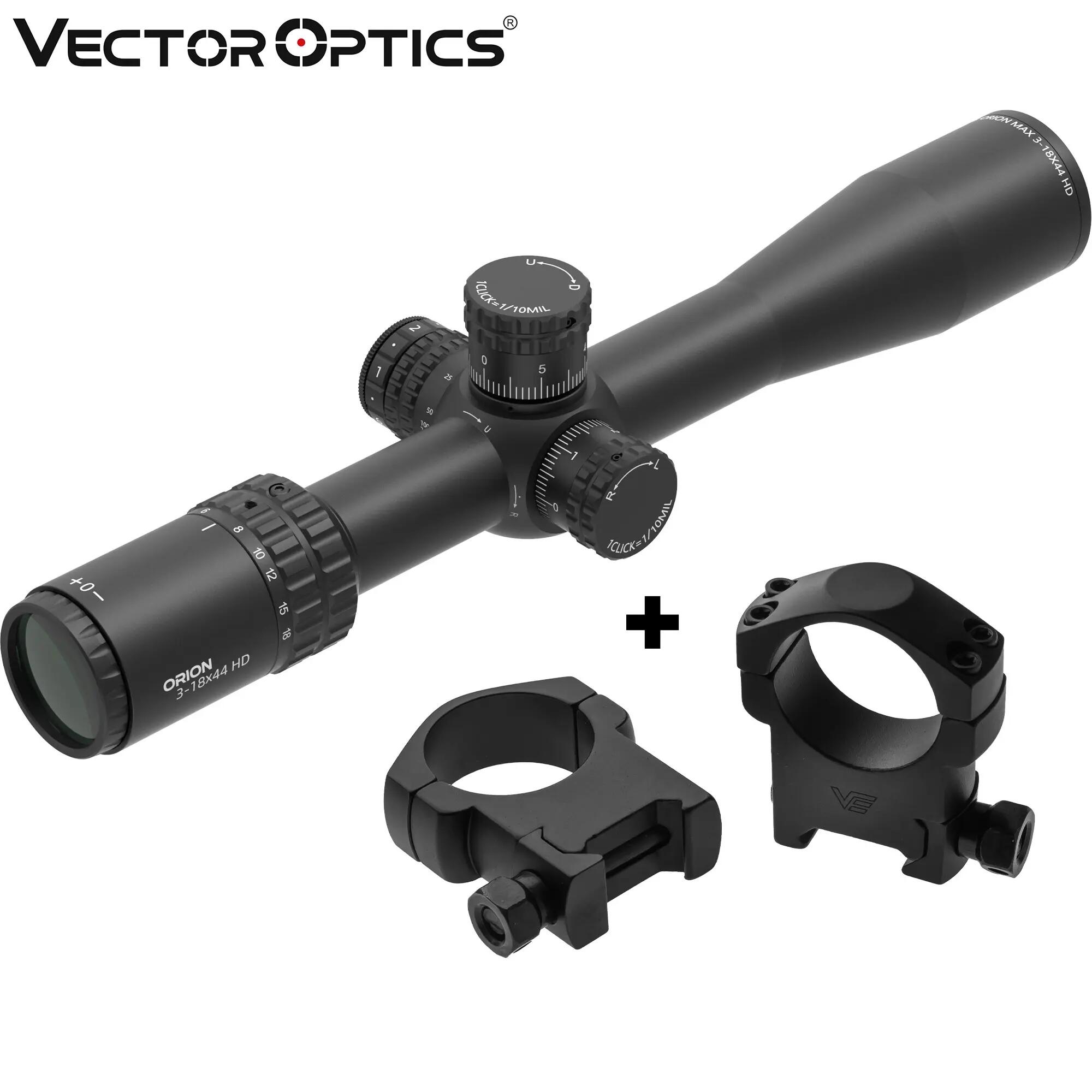 Mira Vector Optics Orion Max 3-18x44 HD 30mm IR FFP ZS VOR-4 MIL 2/7