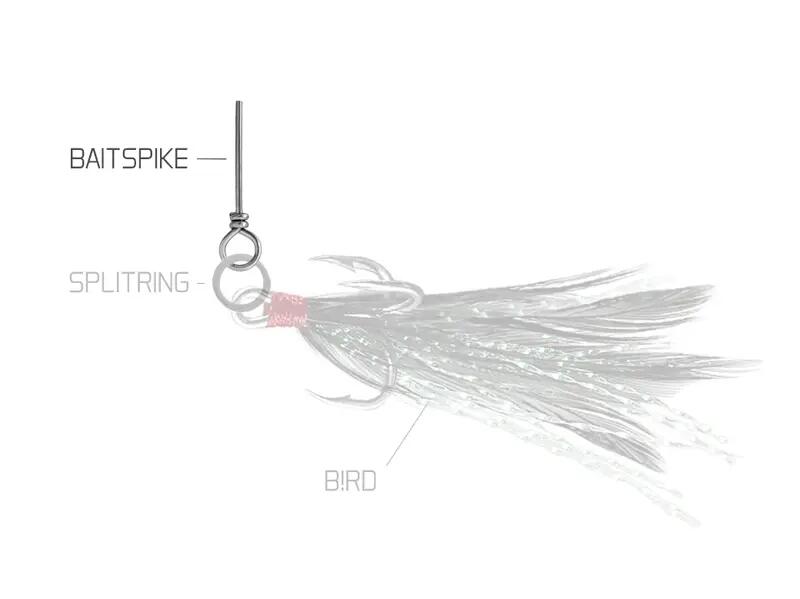 Aiguille leurre BAIT SPIKE | M/24mm/10ks 3/3