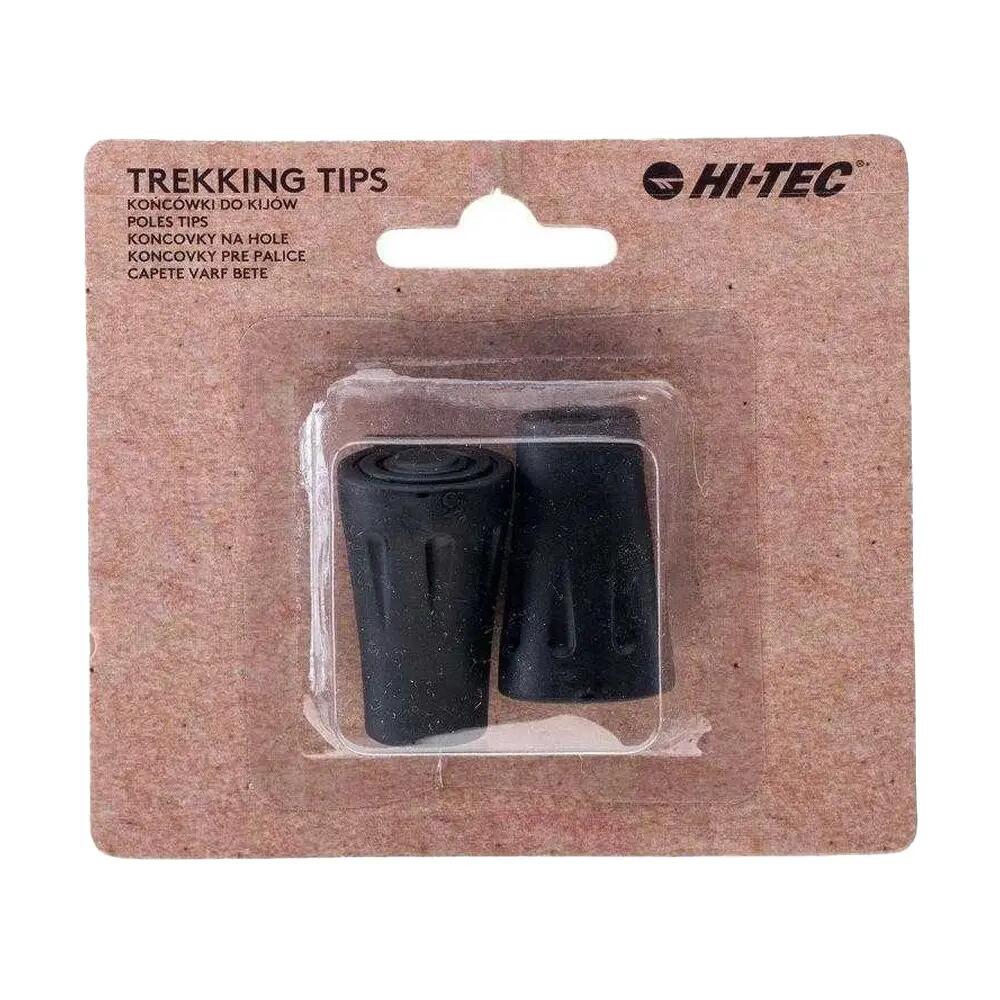 Puntas para Bastones de Senderismo de TPR Packs de 2 Negro 2/2
