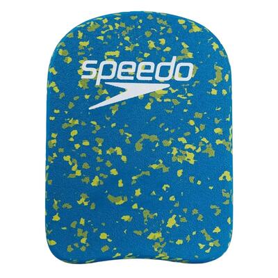 Bloom kickboard drijver (nordic teal/atomic lime/olive)