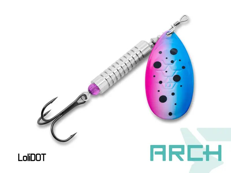 Cucchiaino rotante ARCH | 2g / Mis.0 / METAL 4/7