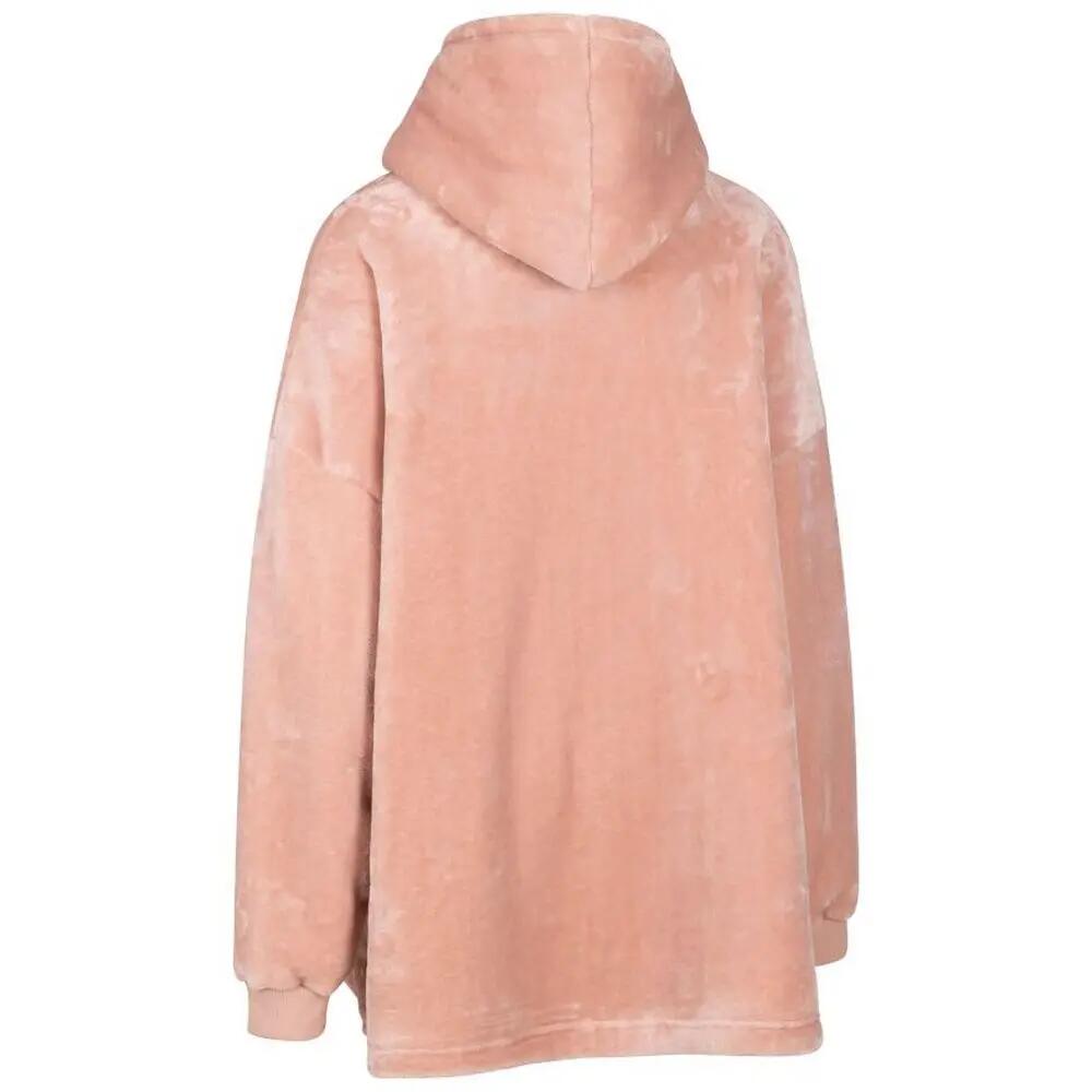 Coperta Con Cappuccio Oversize Adulto Unisex Trespass Cosiness Misto Rosa 2/4