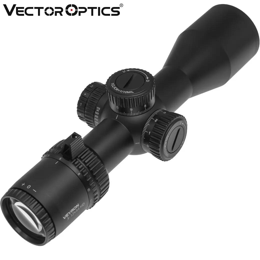 Mira Vector Optics Veyron GenII 3-12x44 HD CTR FFP 30mm IR VVE-1 MIL 2/7