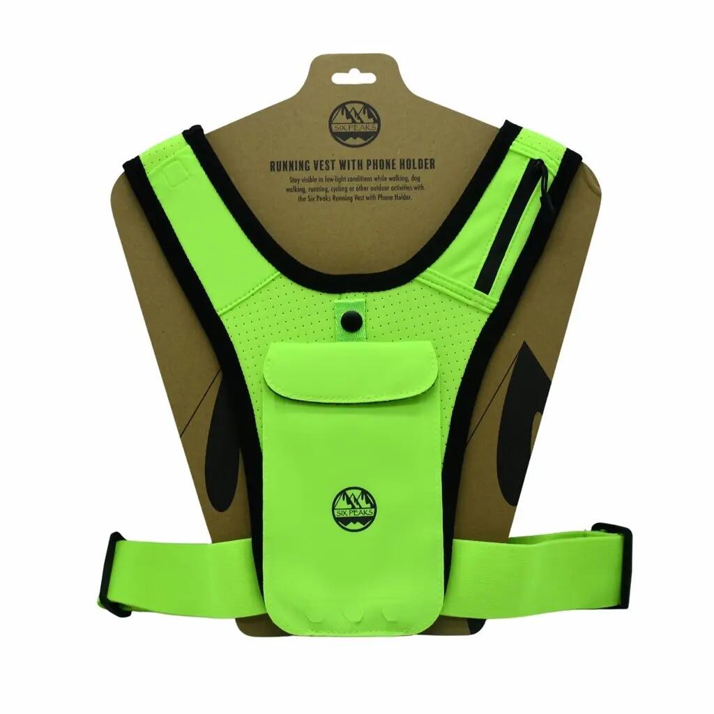 Gilet de running avec porte-téléphone Six Peaks 2/5