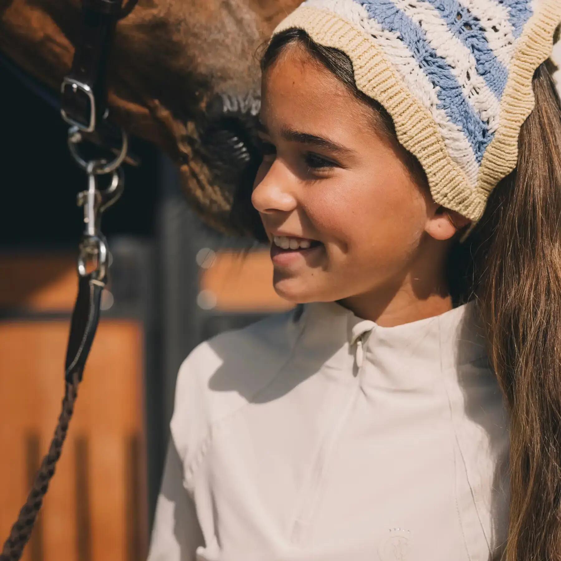 Polo de equitación de manga larga infantil Kentucky Madrid 7/7