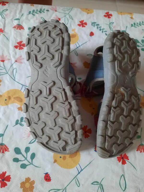 Entre Particuliers - Sandales de randonnée pour enfants MH100 TW, size 3/4