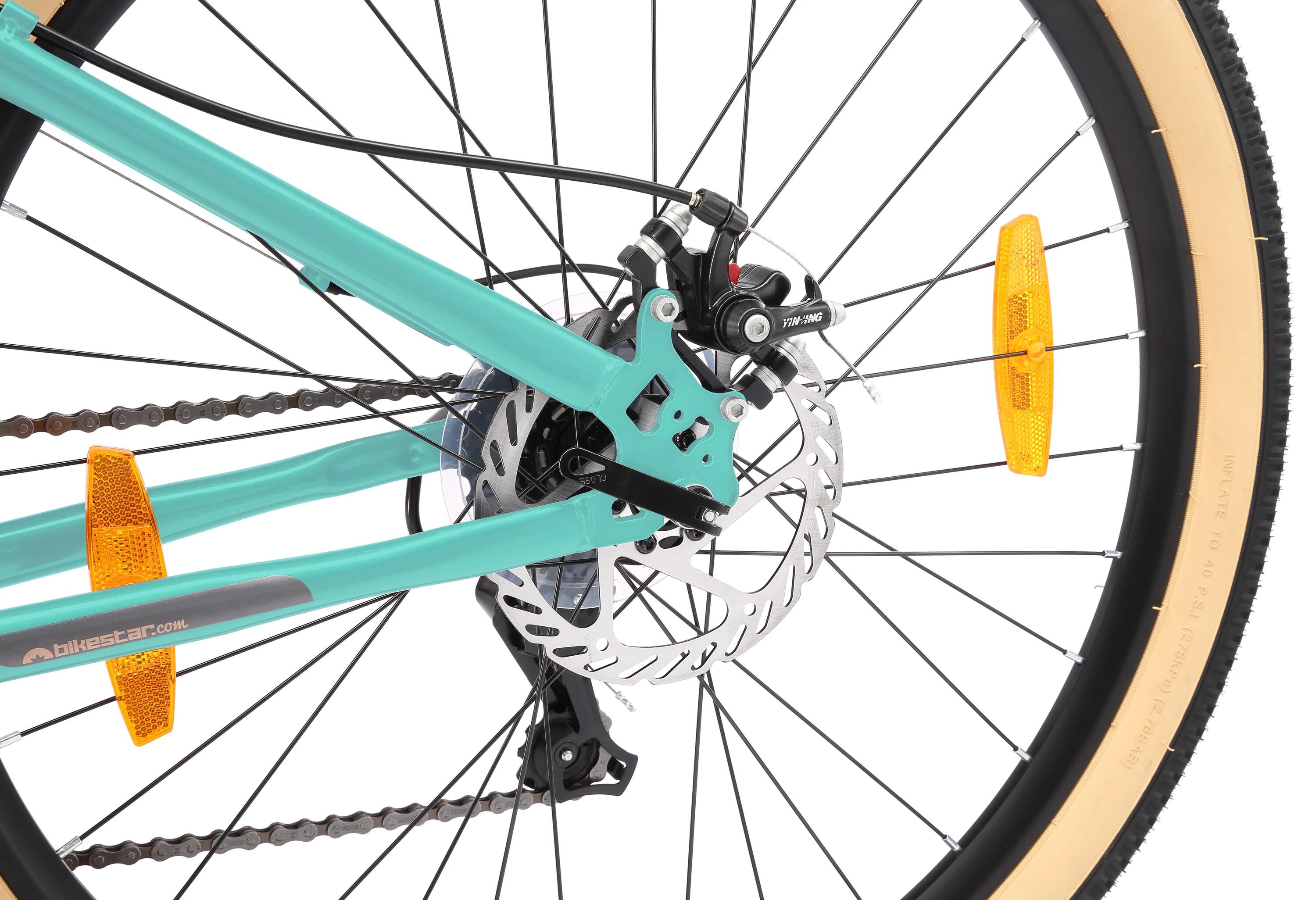 MTB Bicicleta de montaña 26", hardtail, 21 marchas, frenos de disco 10/13