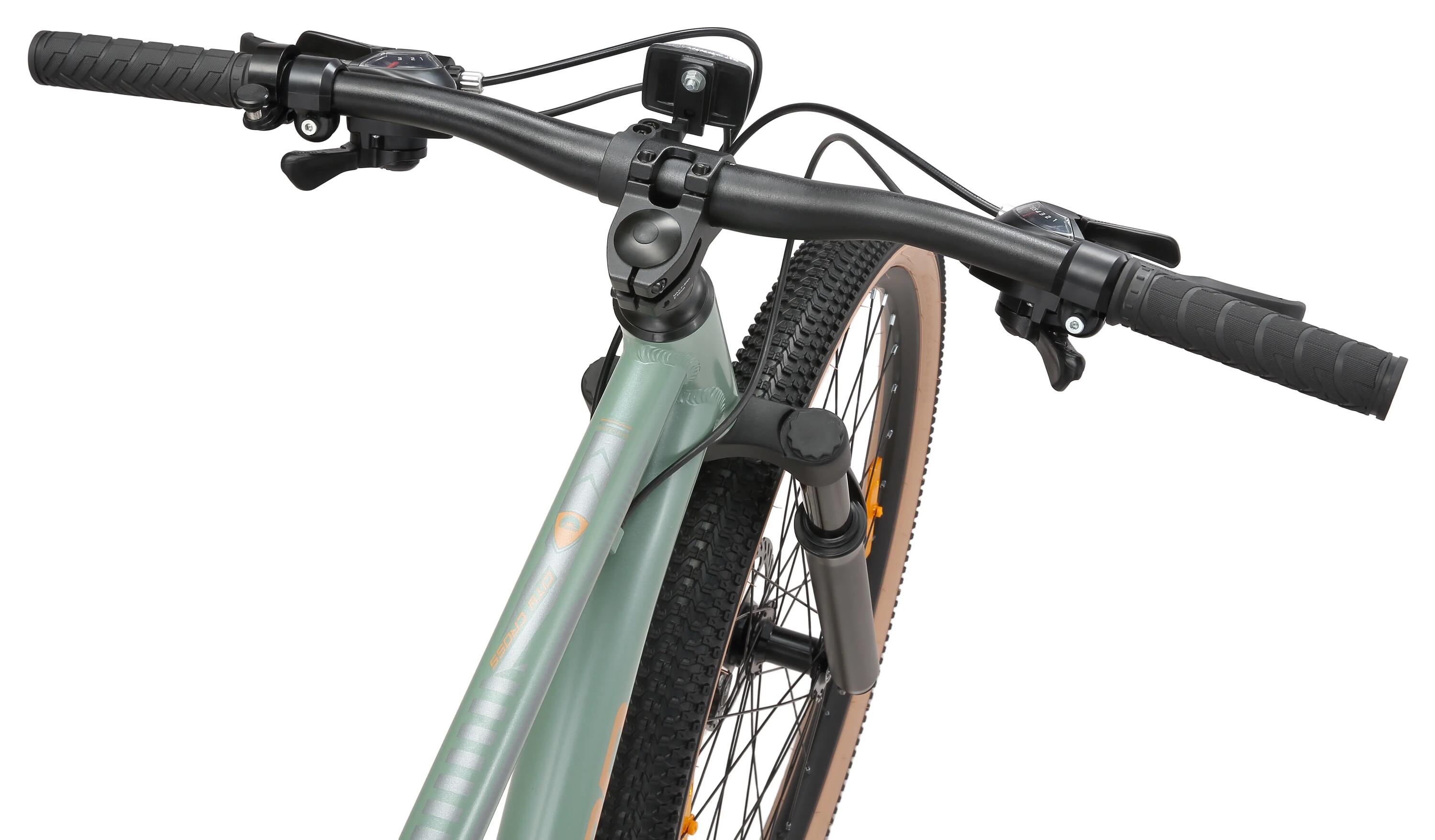 MTB fiets 29" aluminium, volledig geveerde, 21 versnellingen, schijfremmen 9/14
