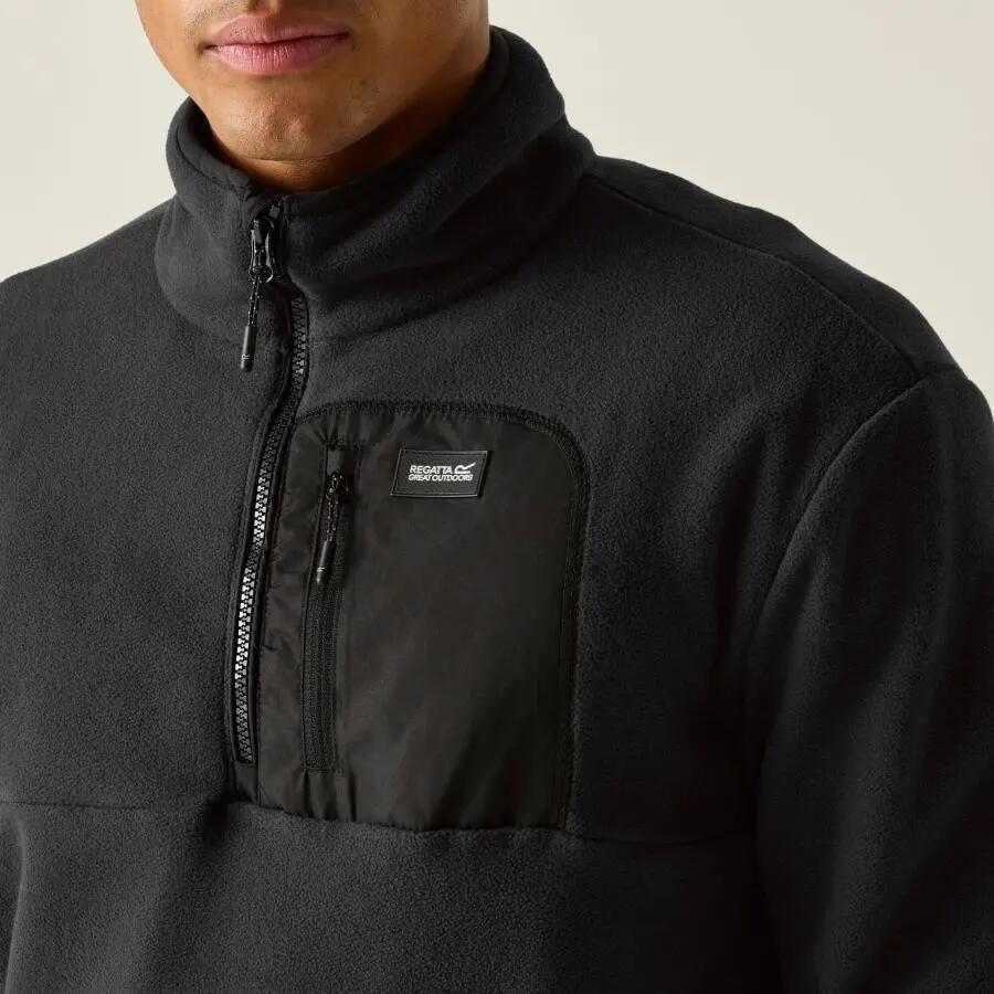 Heren Frankie Half Zip Fleece 6/7