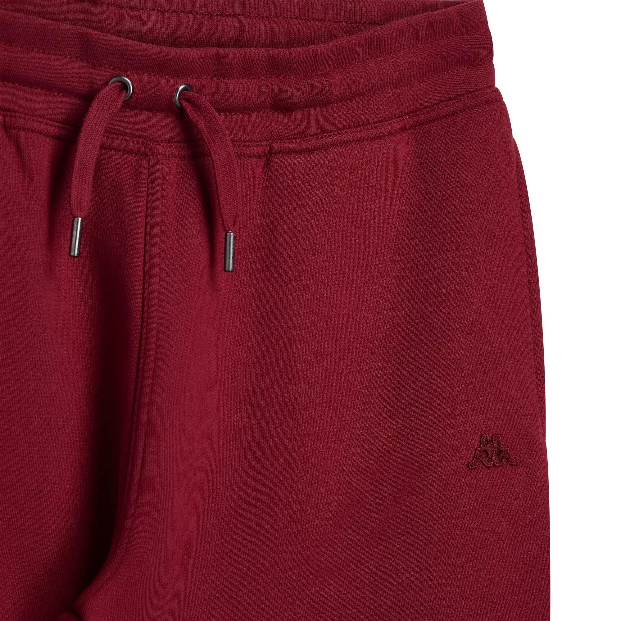Pantaloni tuta da uomo in cotone rosso da lifestyle 3/3