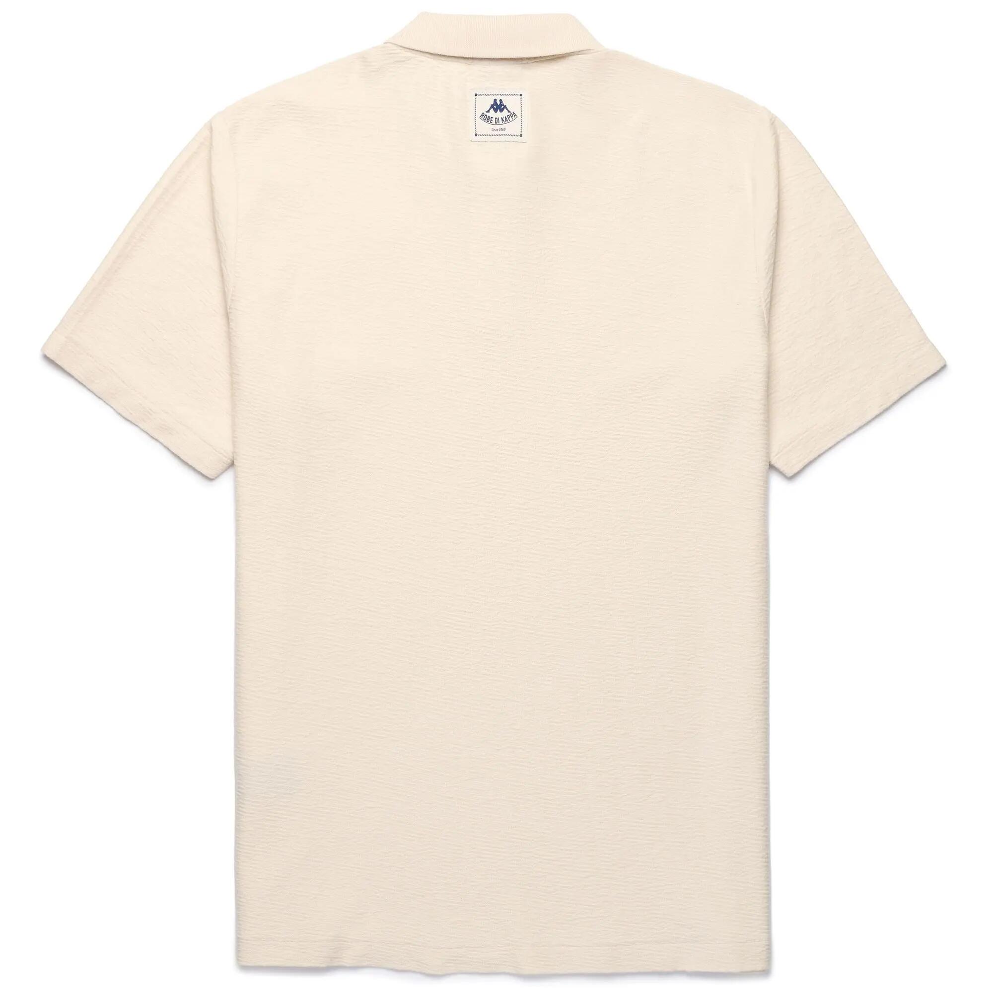 Polo da uomo in cotone beige da casual 2/2
