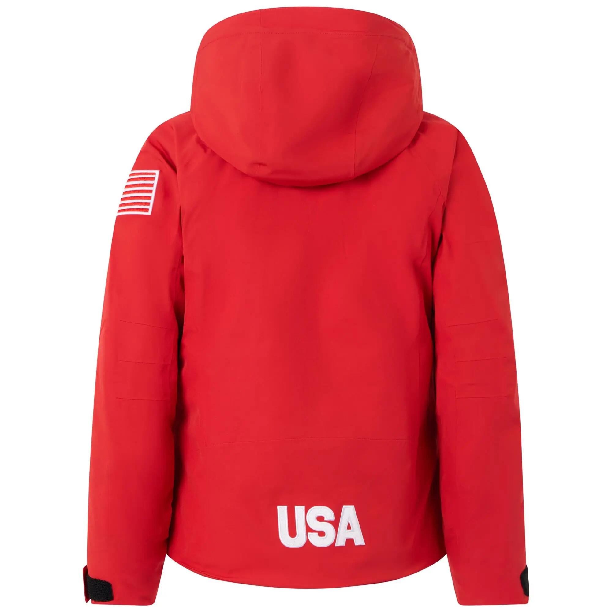 Blouson pour femme rouge pour ski 3/6