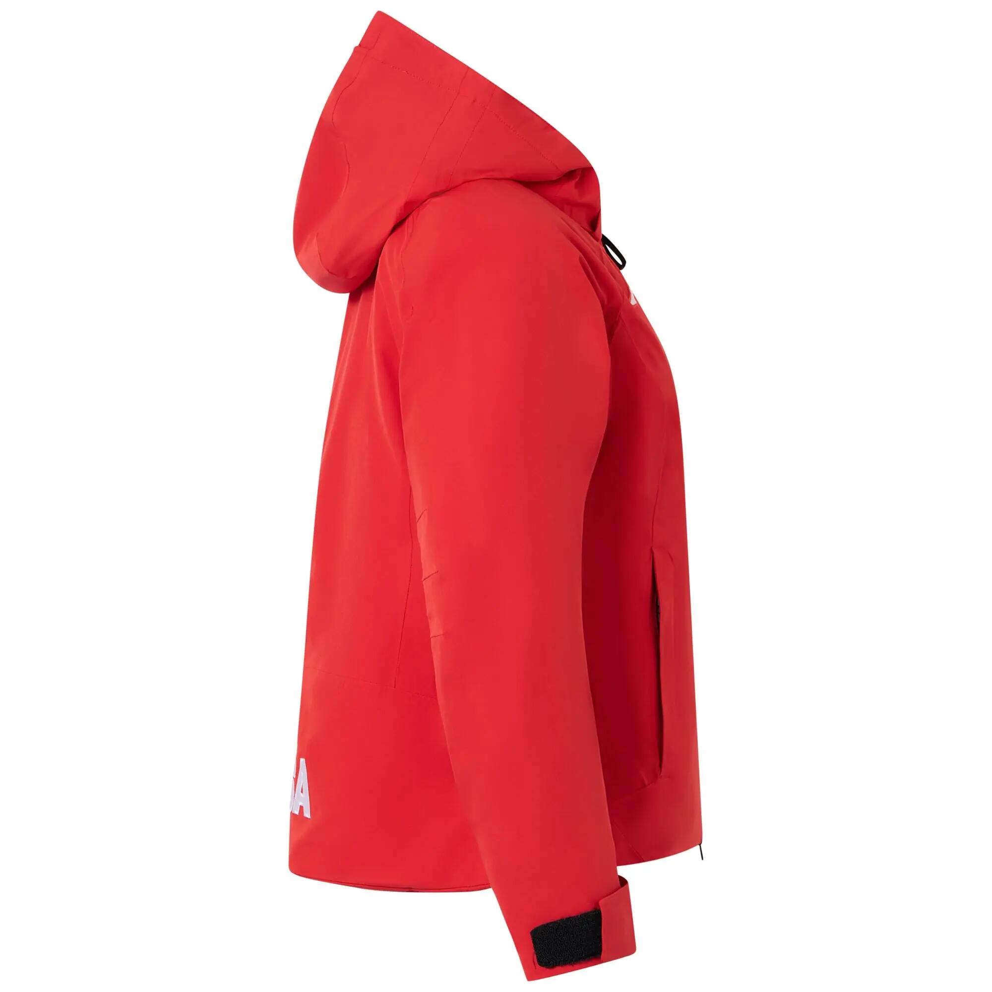 Blouson pour femme rouge pour ski 2/6