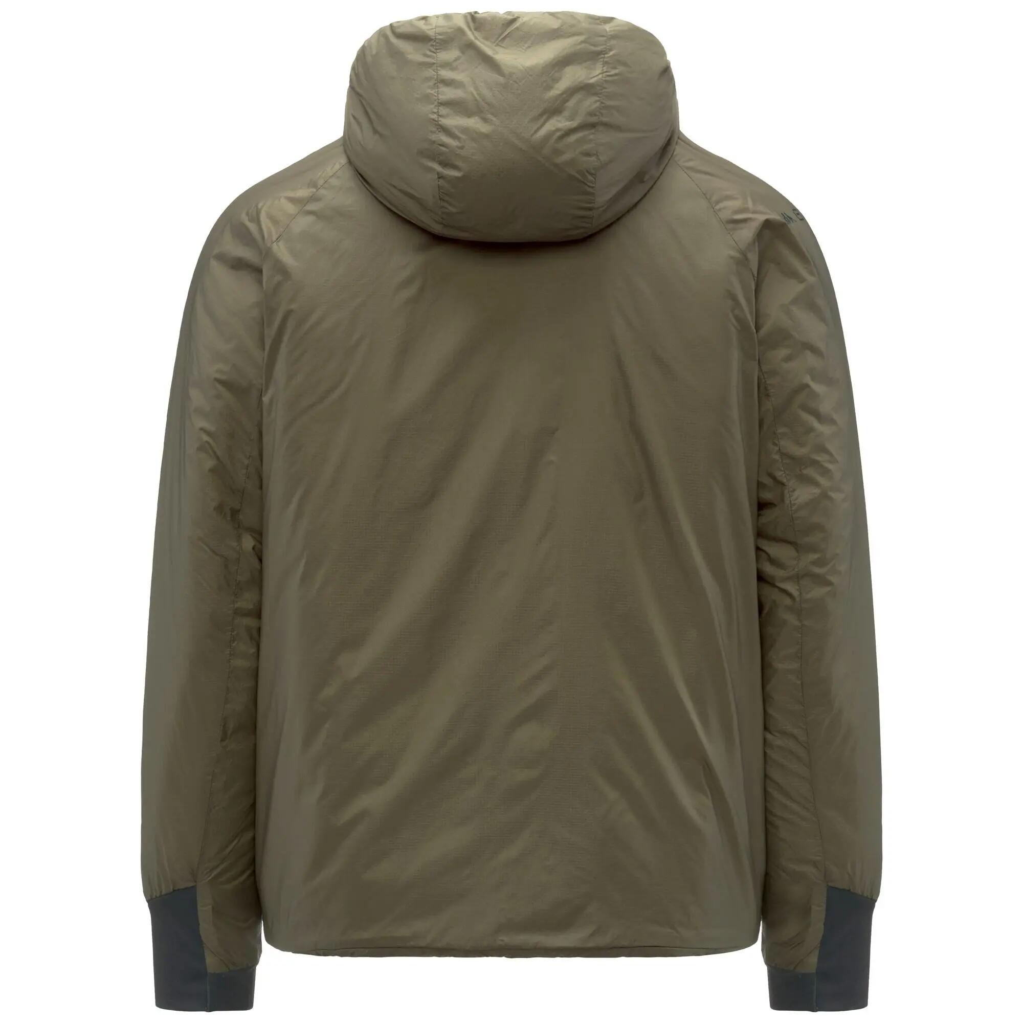 Giubbotto da uomo in nylon verde da sci 3/6