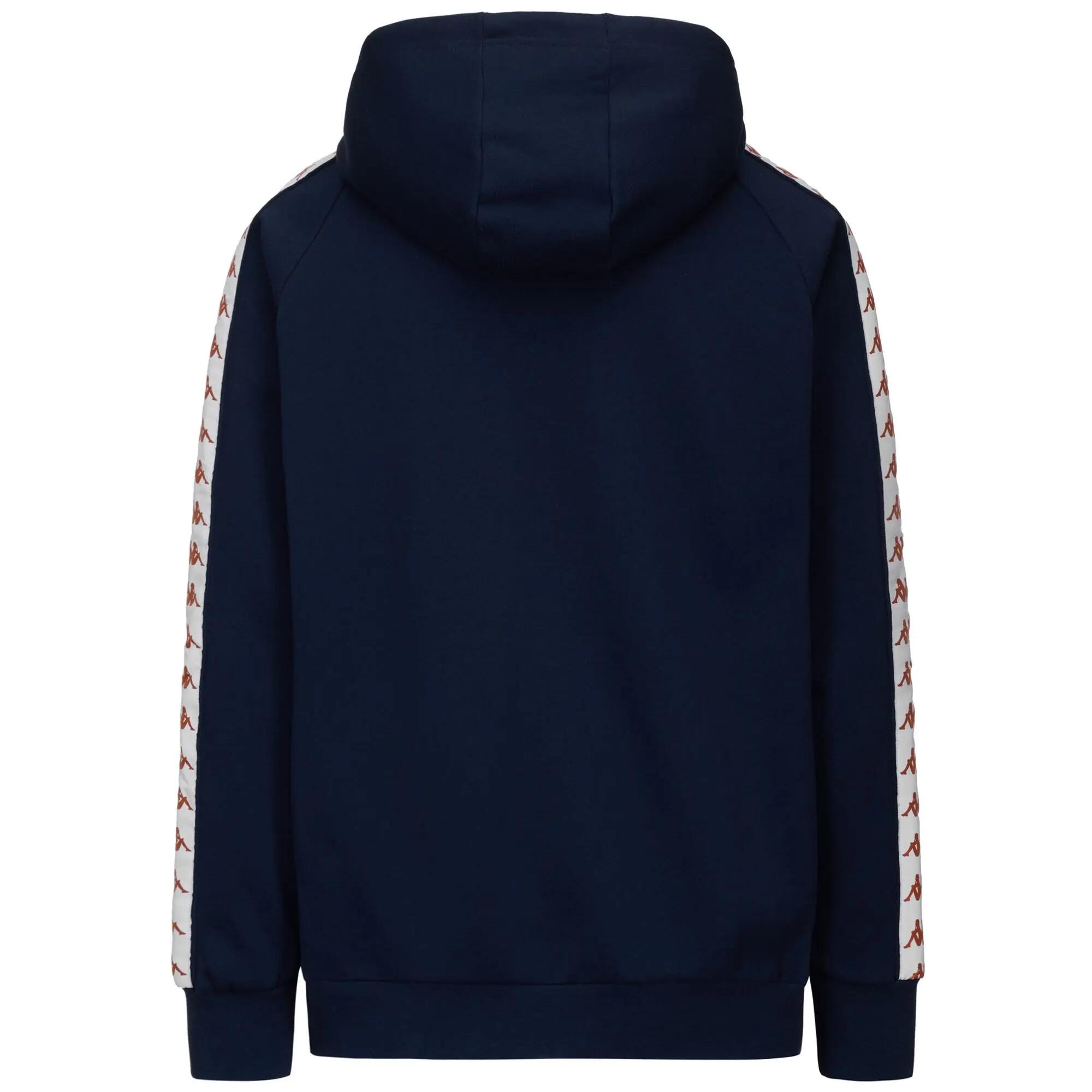 Sweatshirt azul homem streetwear desportivo 3/3