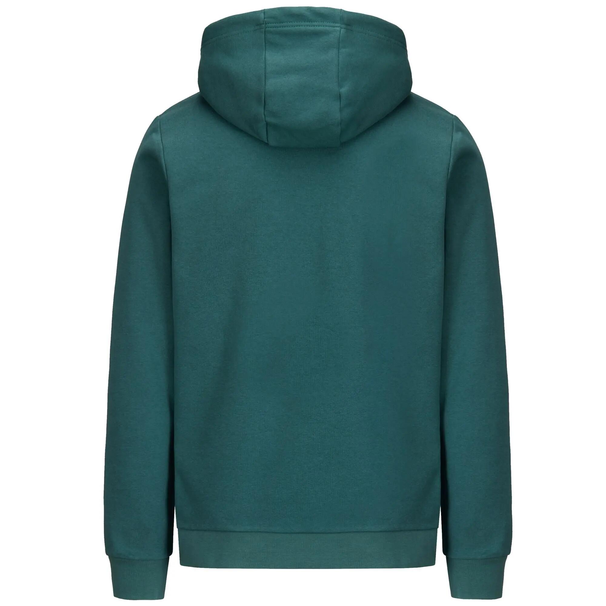 Sweat-shirt à capuche pour homme vert pour sportif 3/3