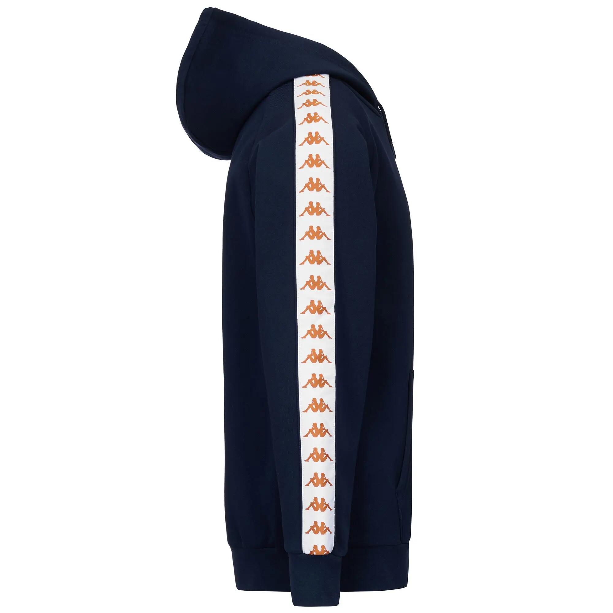 Sweatshirt azul homem streetwear desportivo 2/3