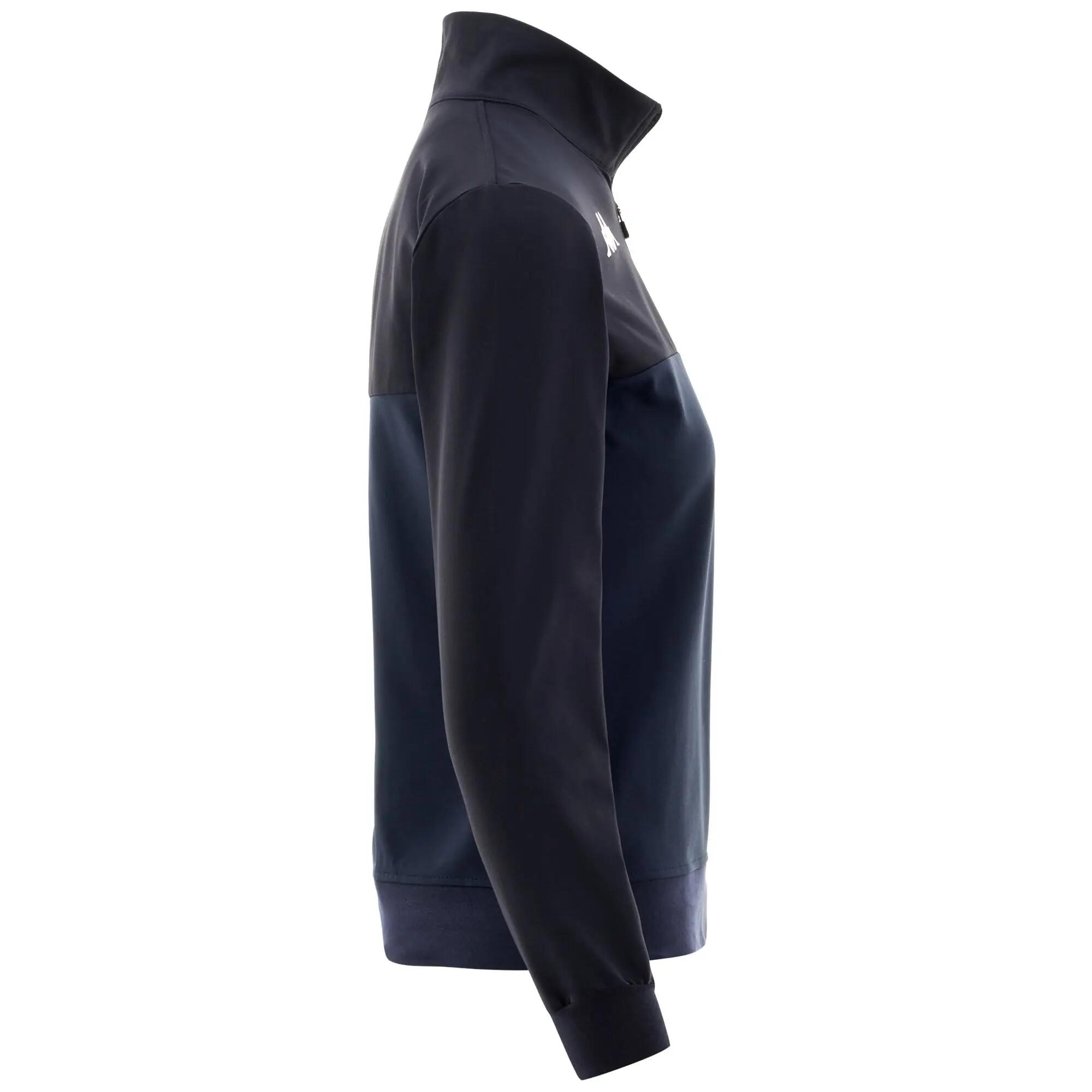 Felpa da donna in poliestere blu da golf 2/5
