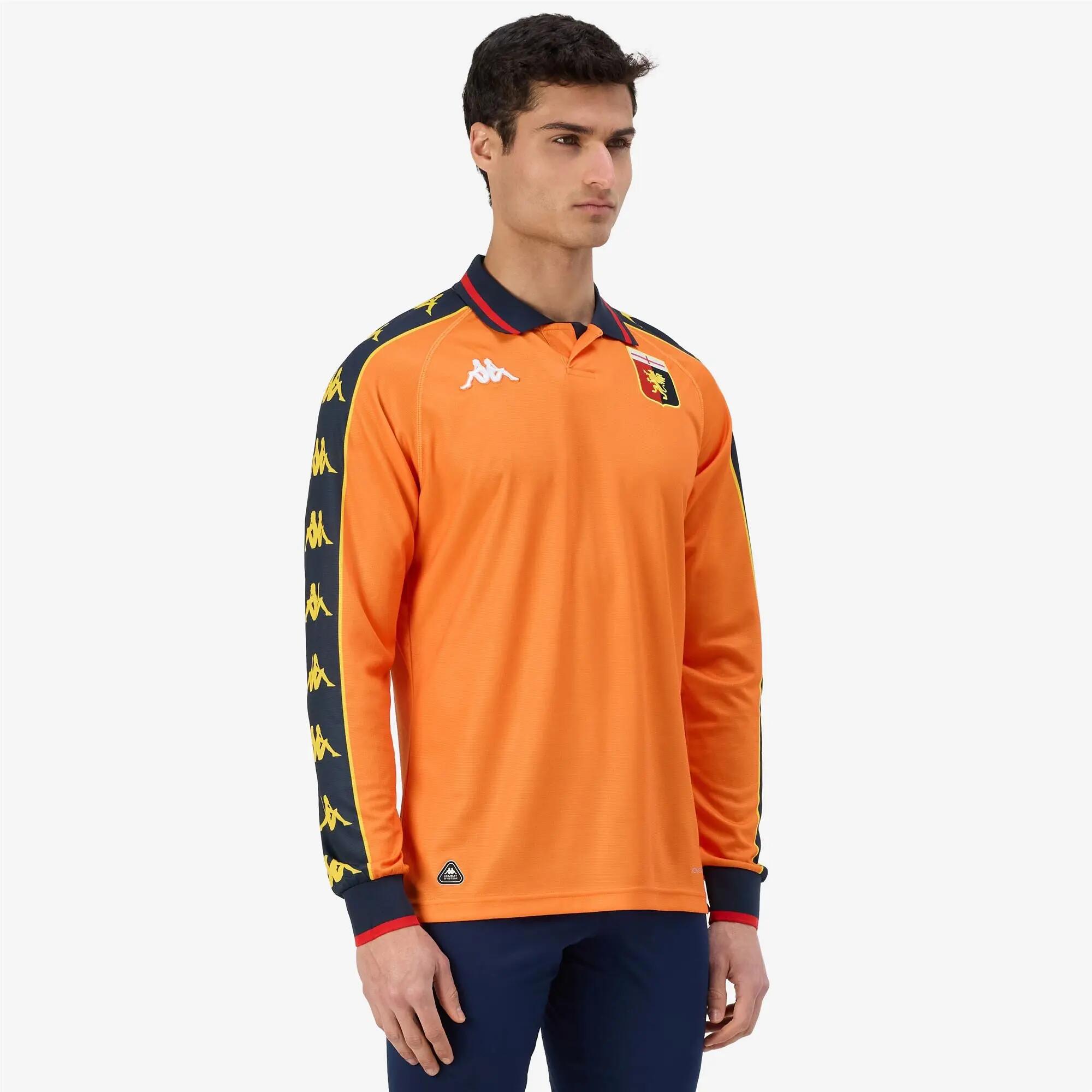 T-shirt pour homme orange pour football 5/6