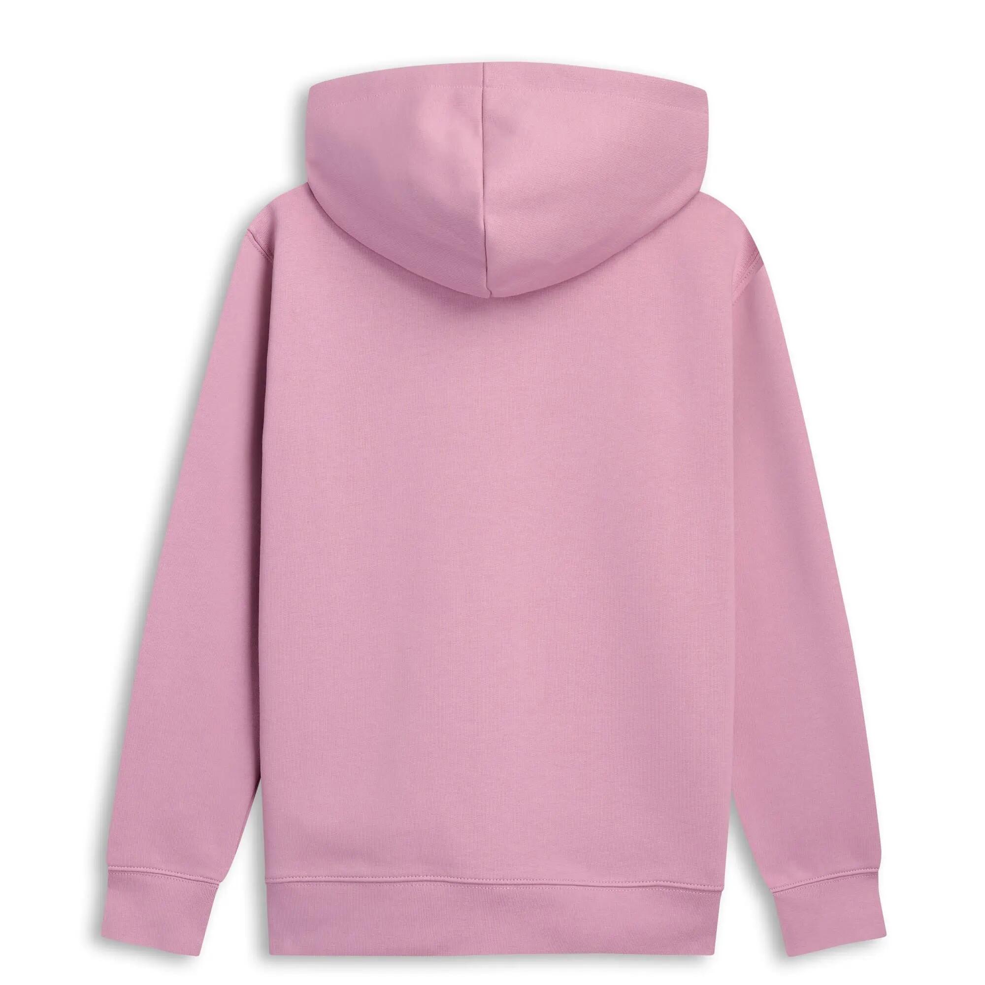 Felpa con zip da donna in cotone marrone da lifestyle 2/6