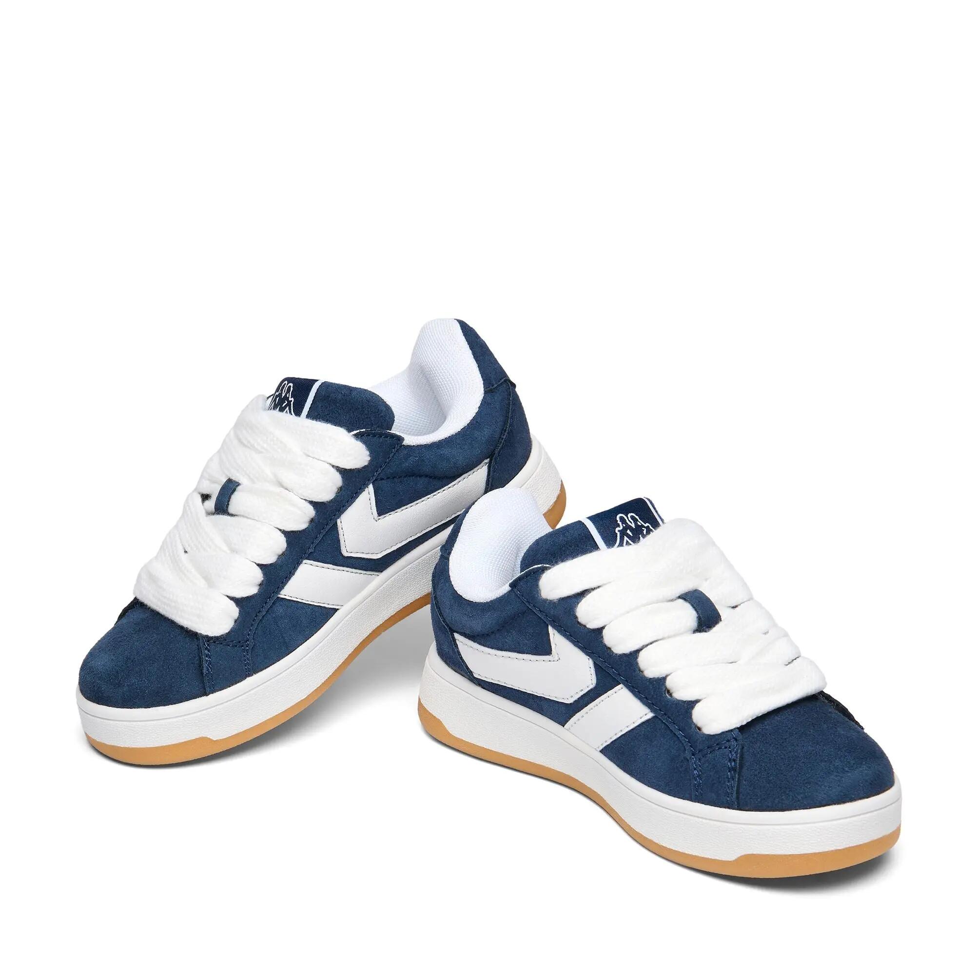 Sneakers bassa da bambino/a in poliestere blu da fitness 2/6