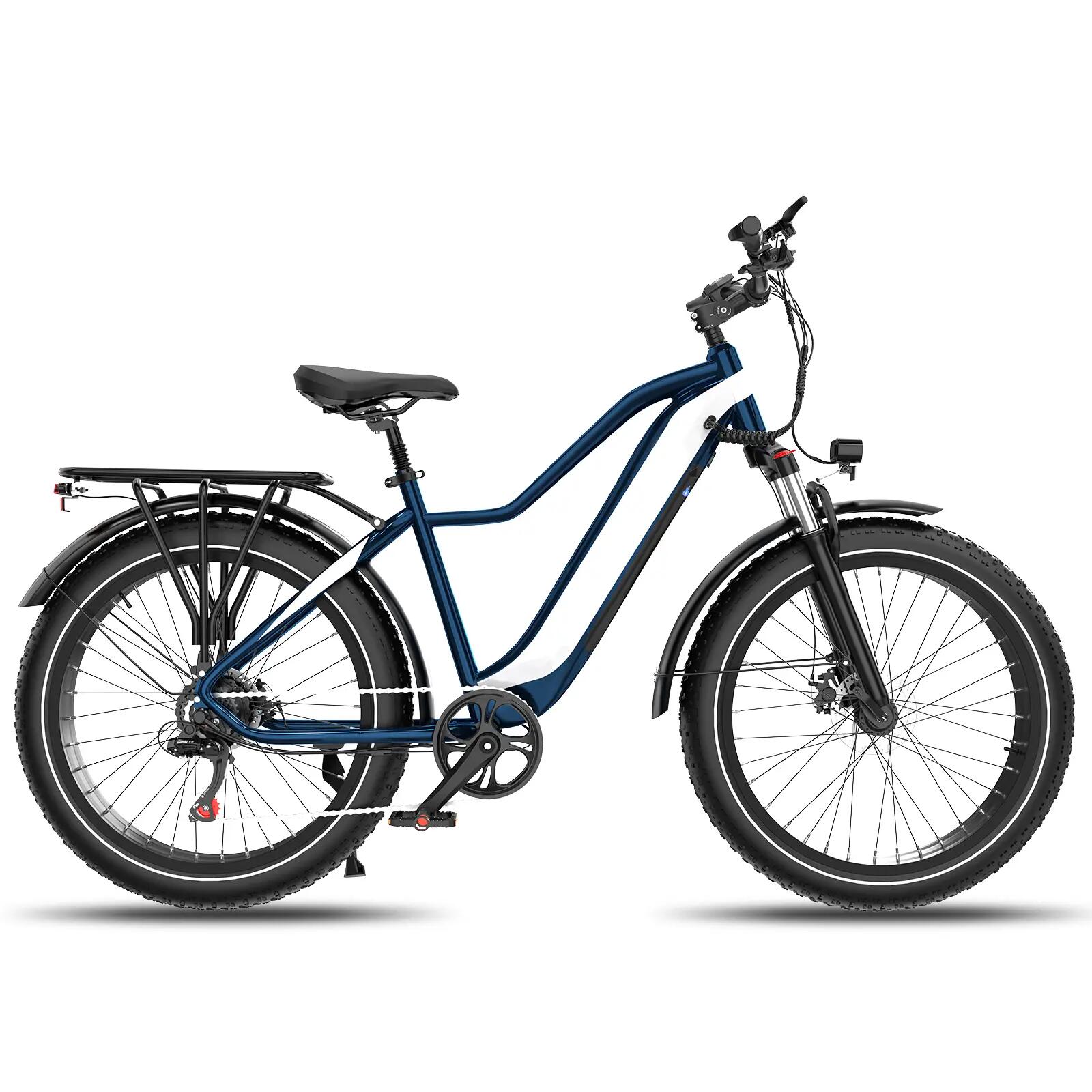 Bici elettrica Fat Bike 26×4.0, 960Wh, 7 velocità, ECO R1 4/7
