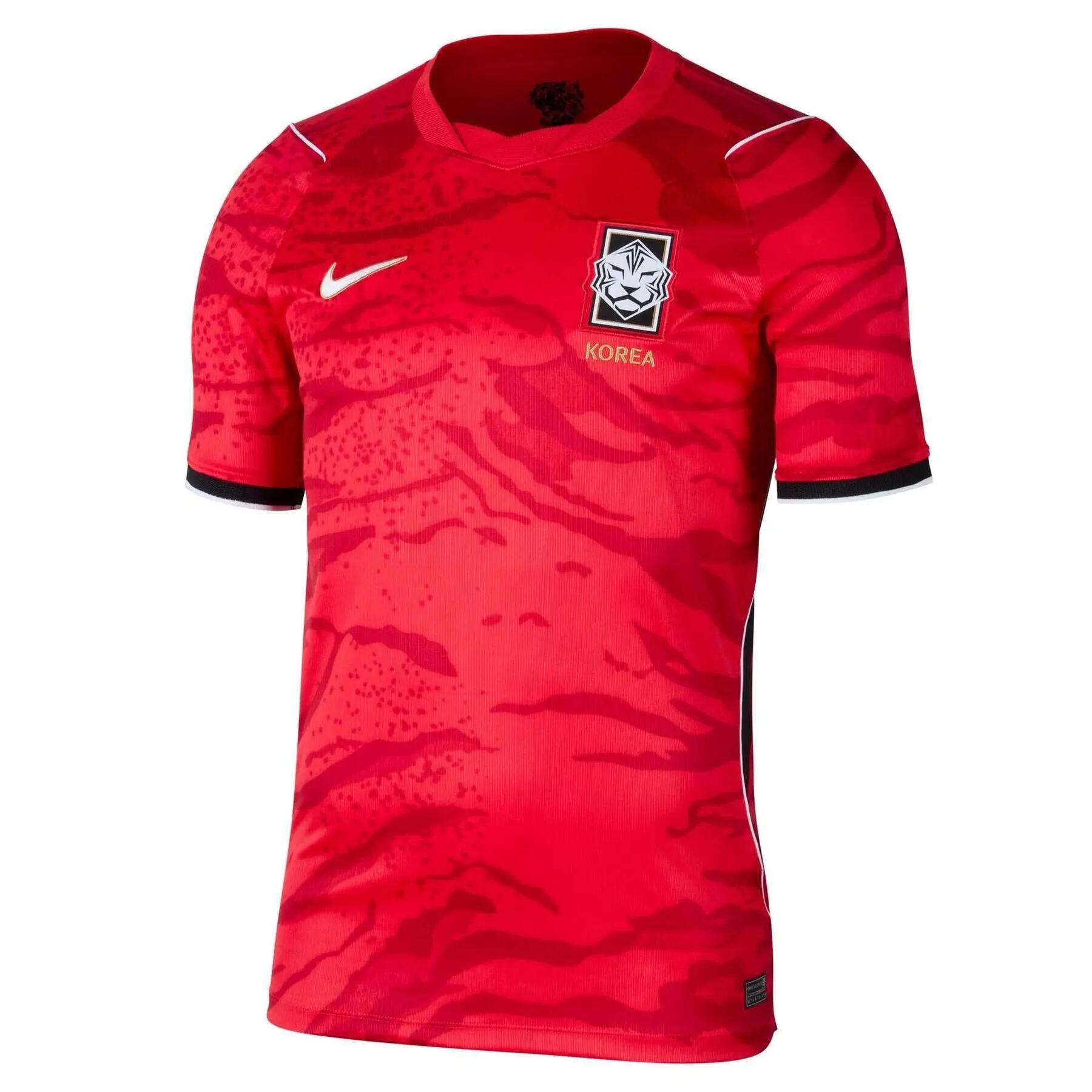 Nike Mens Korea World Cup 2026 Tiger Print Home Jersey
