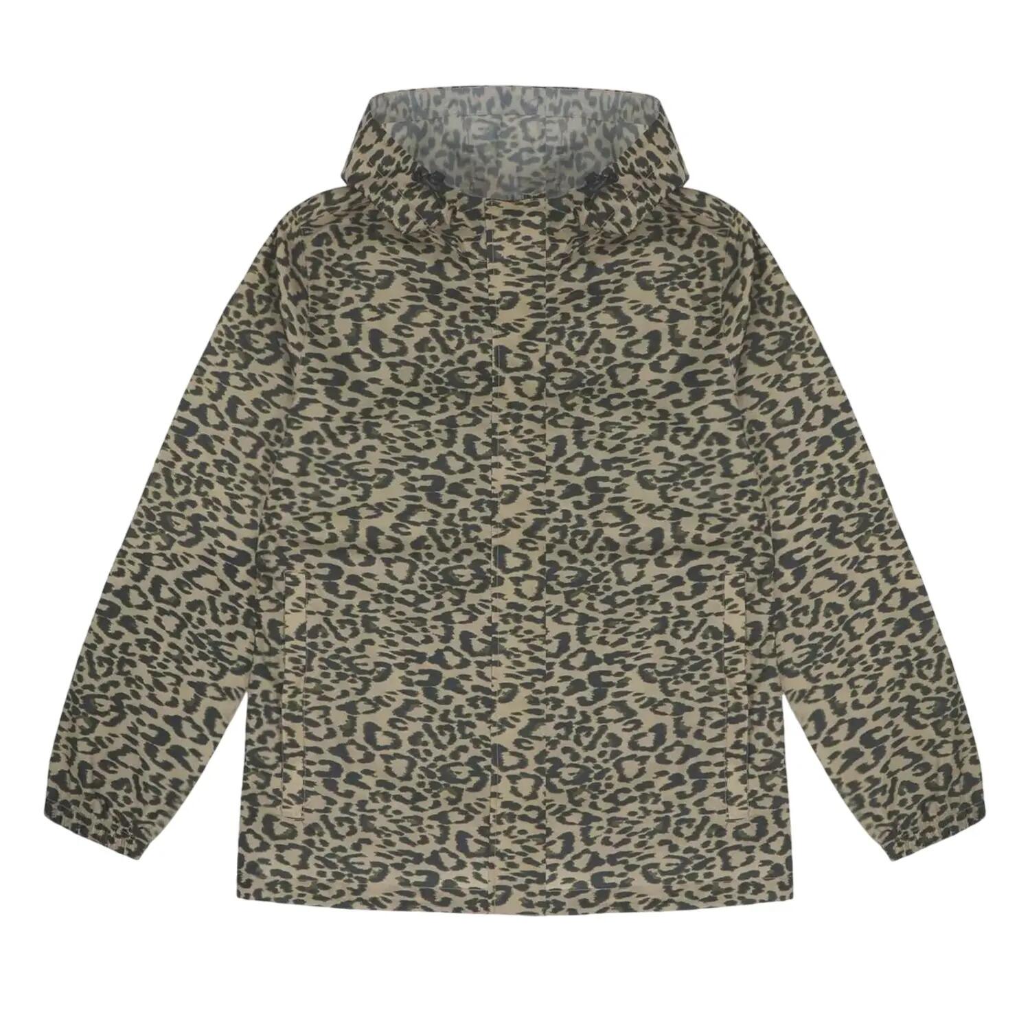 Gelert Womens/Ladies Leopard Print Packable Hooded Jacket