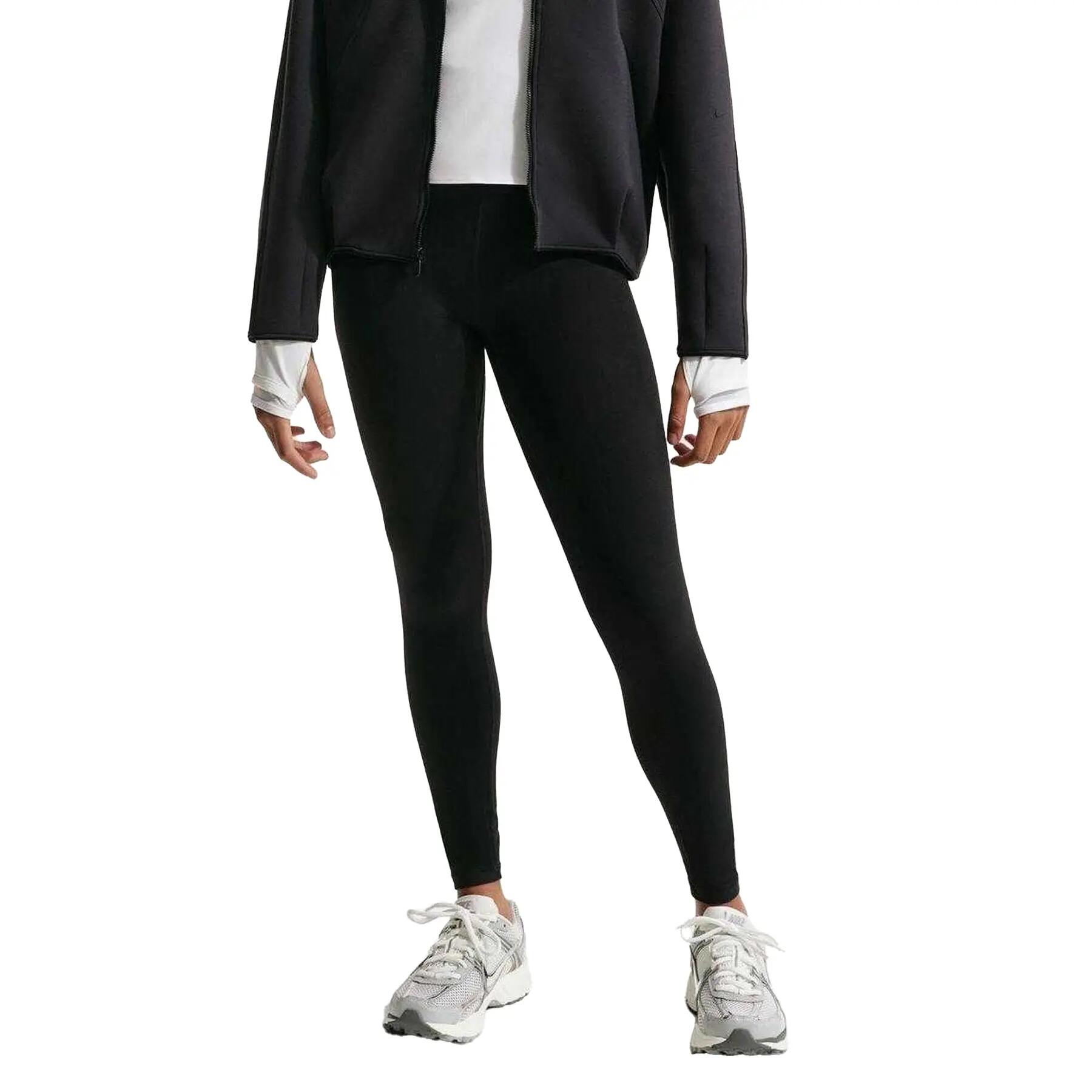 Nike Girls Mavn Dri-FIT Logo High Rise Leggings