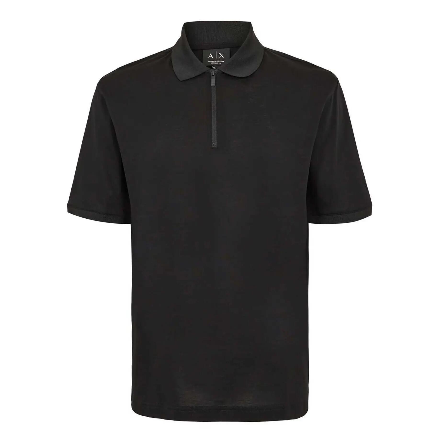 Armani Exchange Mens Short-Sleeved Polo Shirt