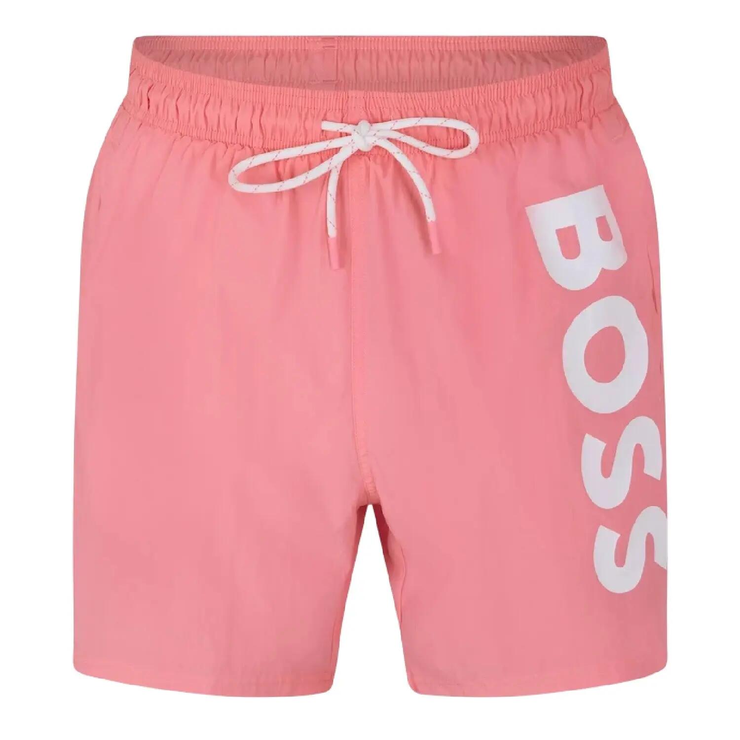 Boss Mens Logo Swim Shorts