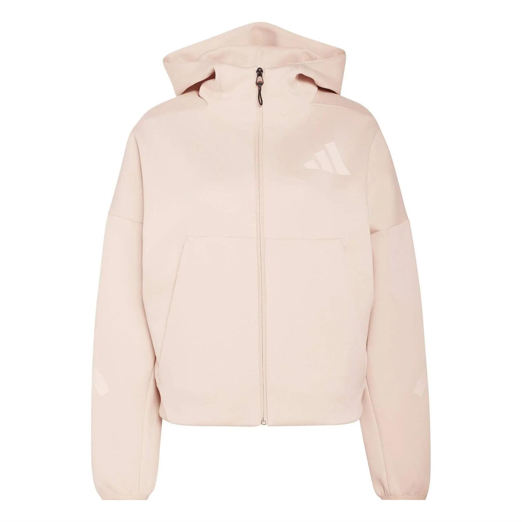 Adidas Womens/Ladies Z.N.E. Full Zip Hoodie