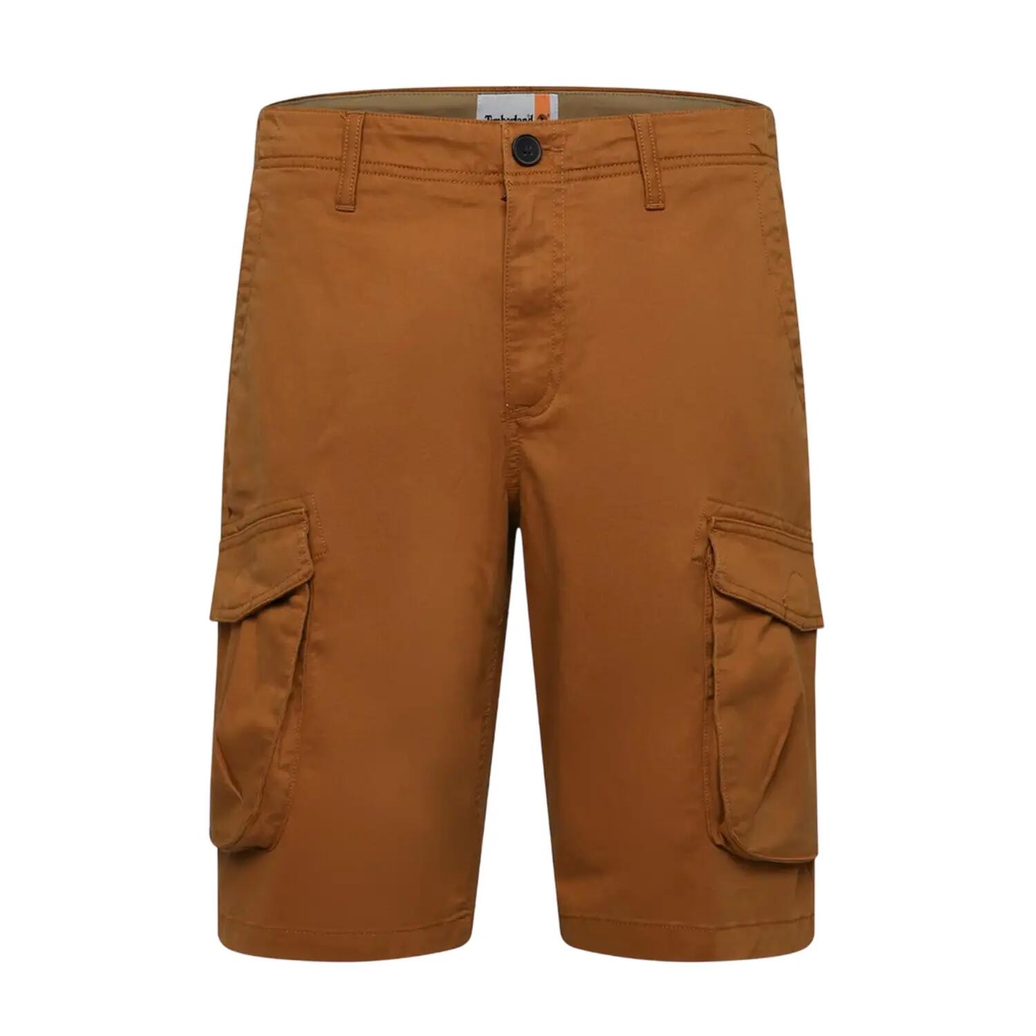 Timberland Mens Twill Cargo Shorts