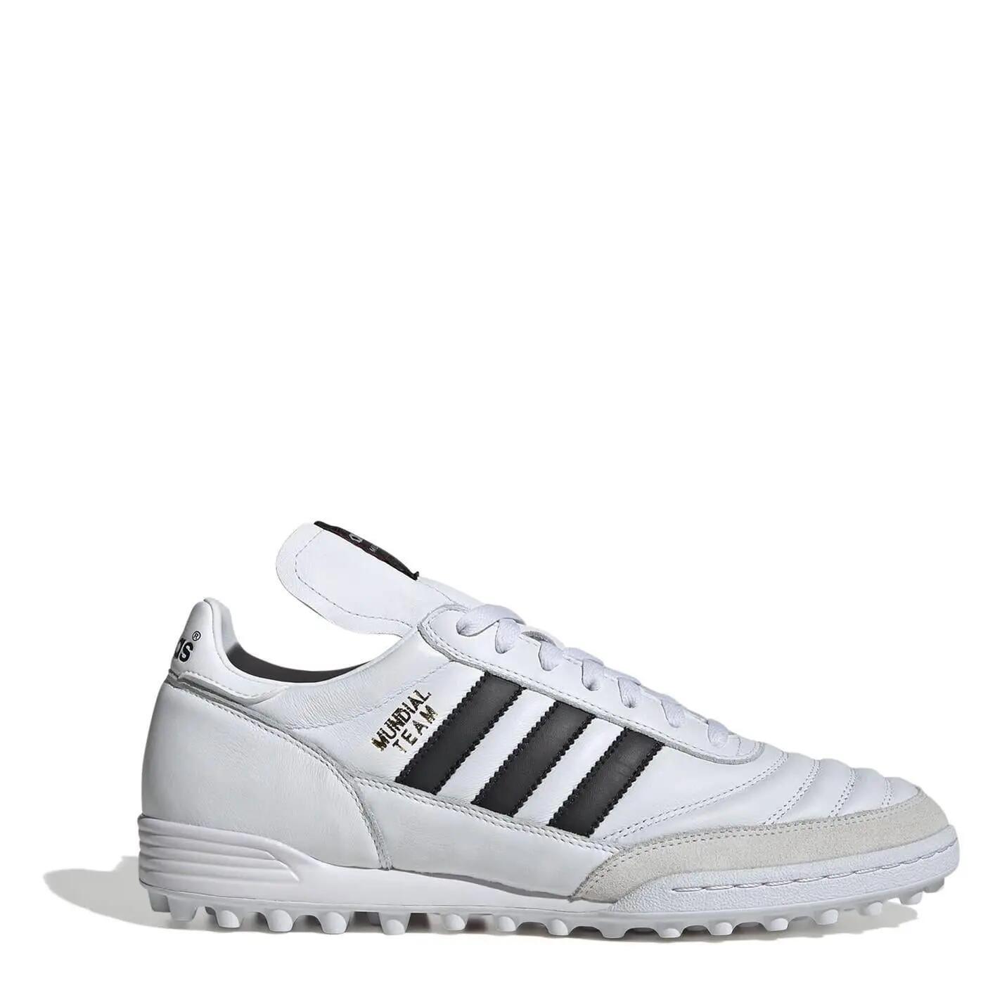 Adidas Mens Mundial Team Leather Flat Artificial Ground Football Boots