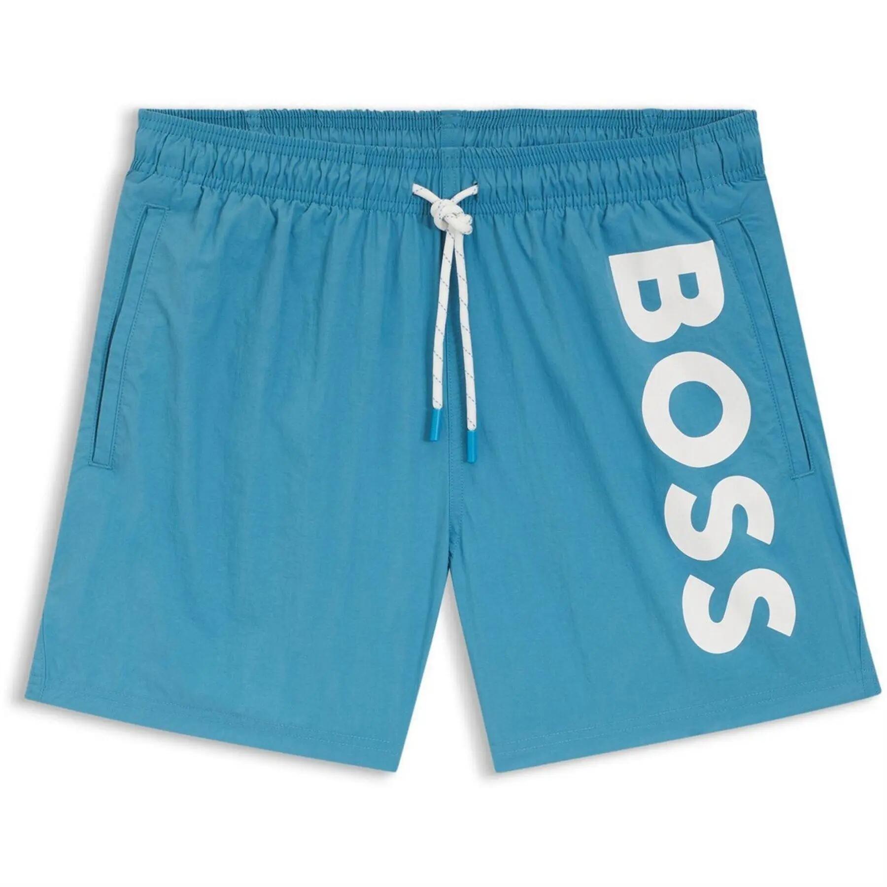 Boss Mens Logo Swim Shorts