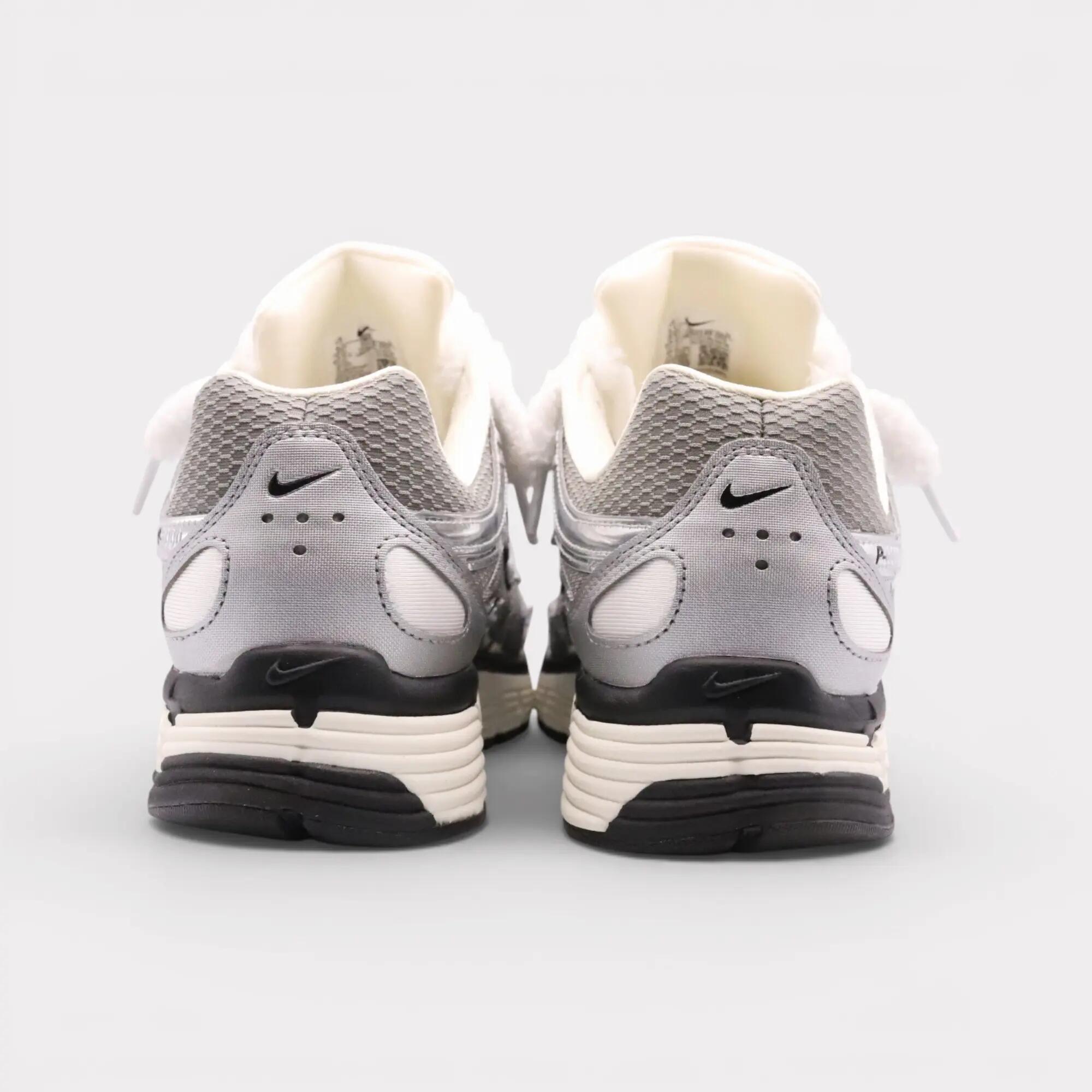 Lifestyle - schuhe - mesh und leder - p-6000 - metallic silver 6/7